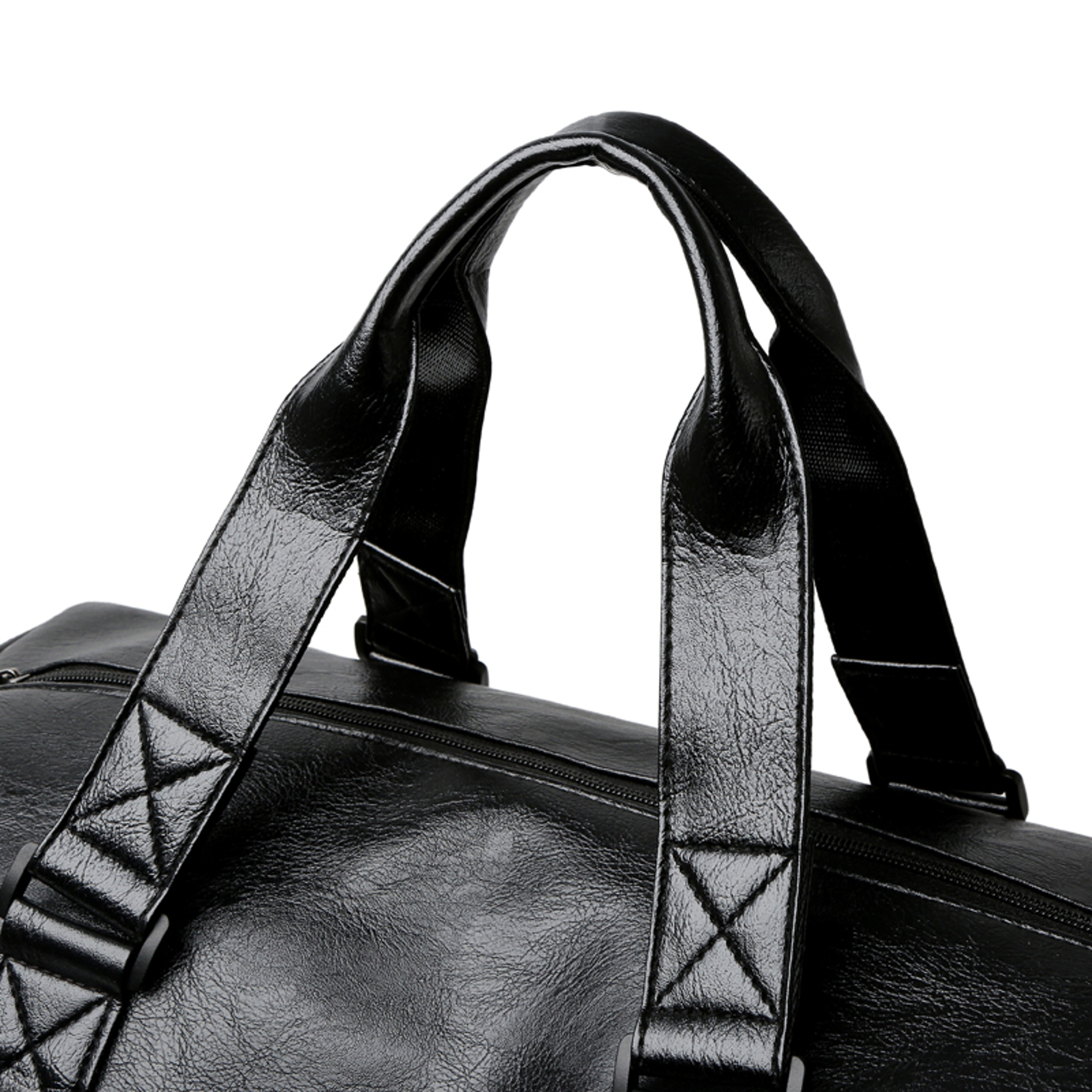 Waterproof Leather Handbag with Wet & Dry Separation Perfect for Travel & Fitness – view 5