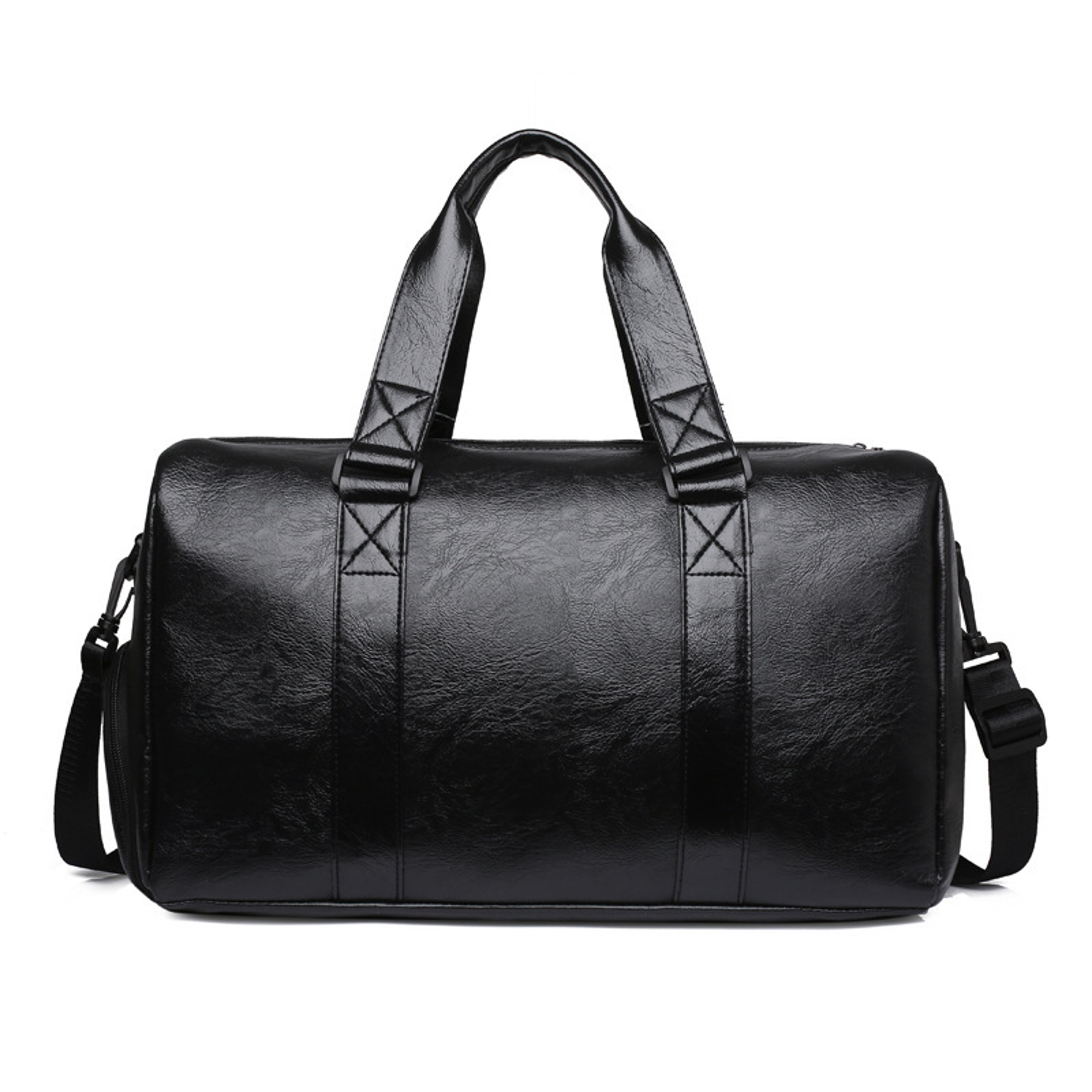 Waterproof Leather Handbag with Wet & Dry Separation Perfect for Travel & Fitness – view 8