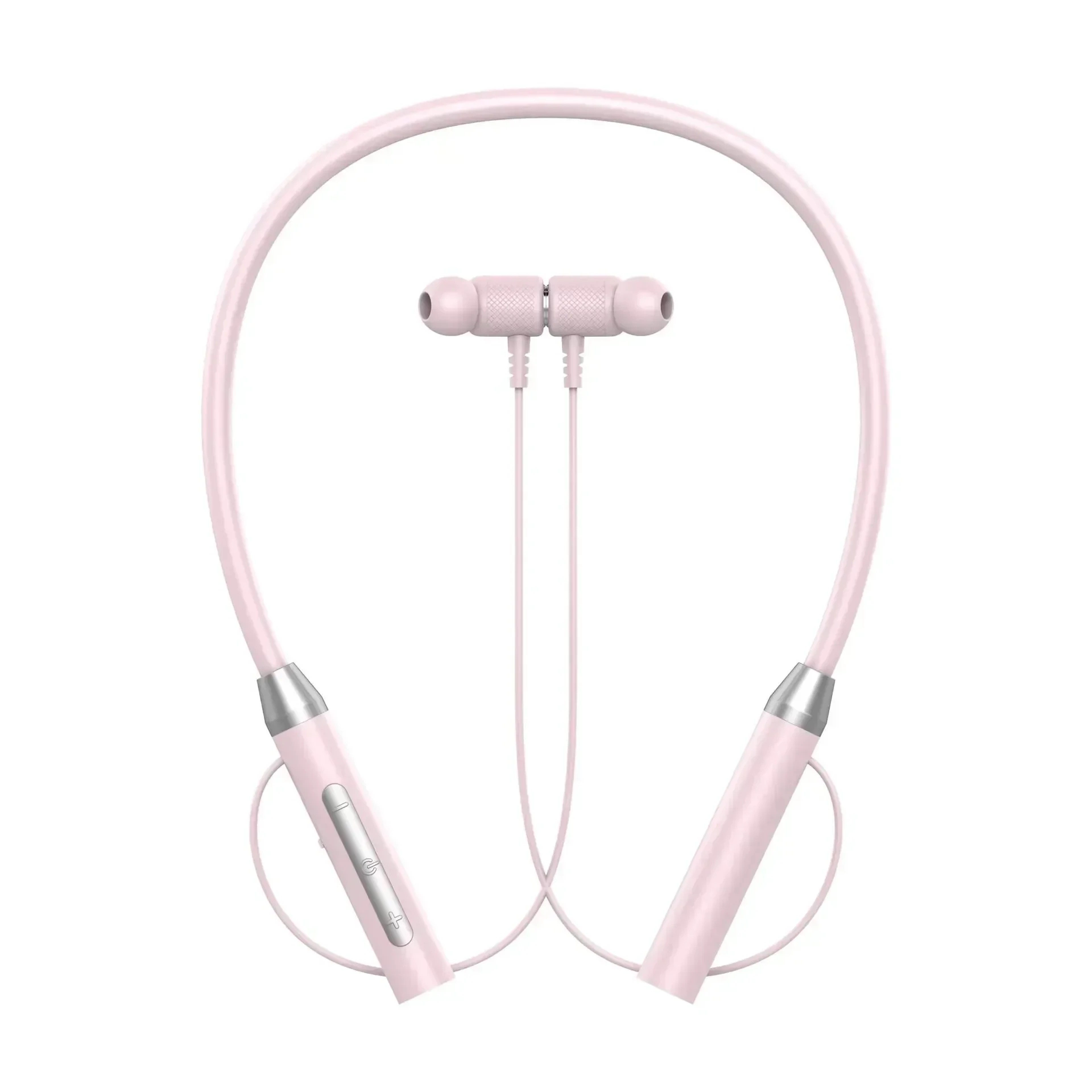 Wireless Bluetooth Headphones Neckband With Magnetic Design For Sports And Running Includes Microph 9
