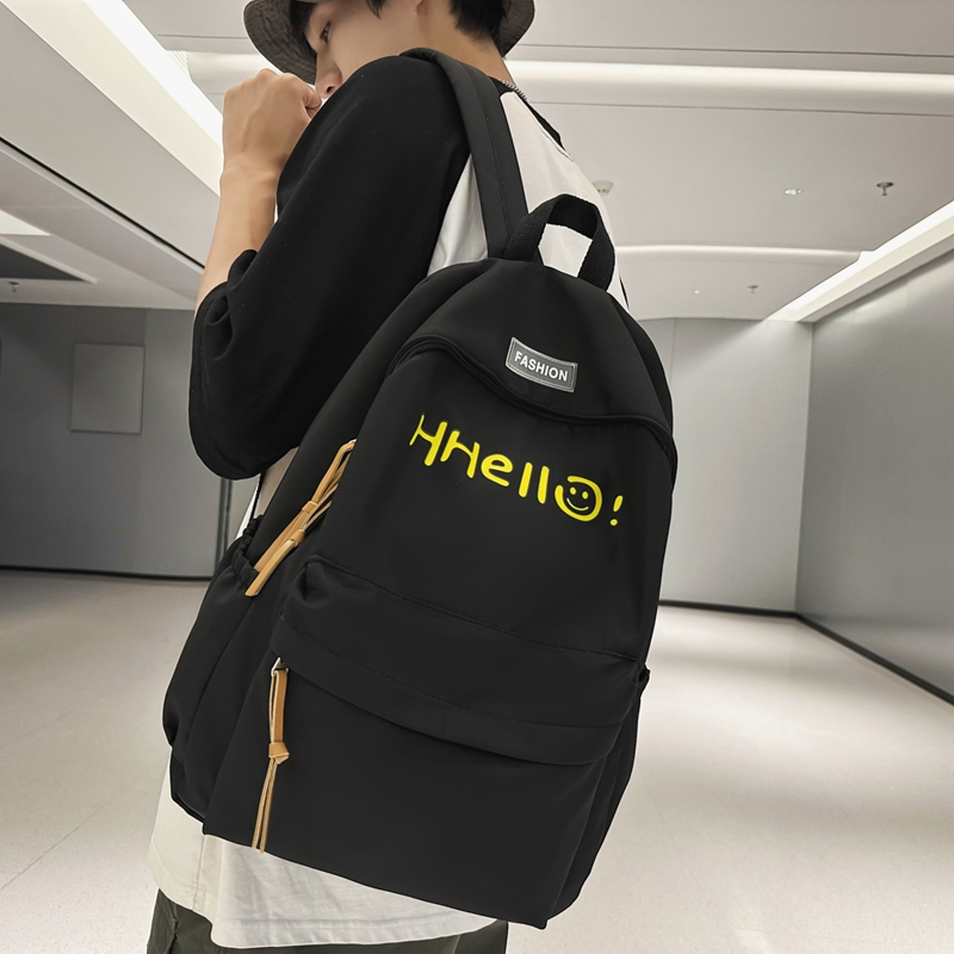 Large Capacity Waterproof Schoolbag for Students and Travelers Multifunctional Outdoor Knapsack – view 3