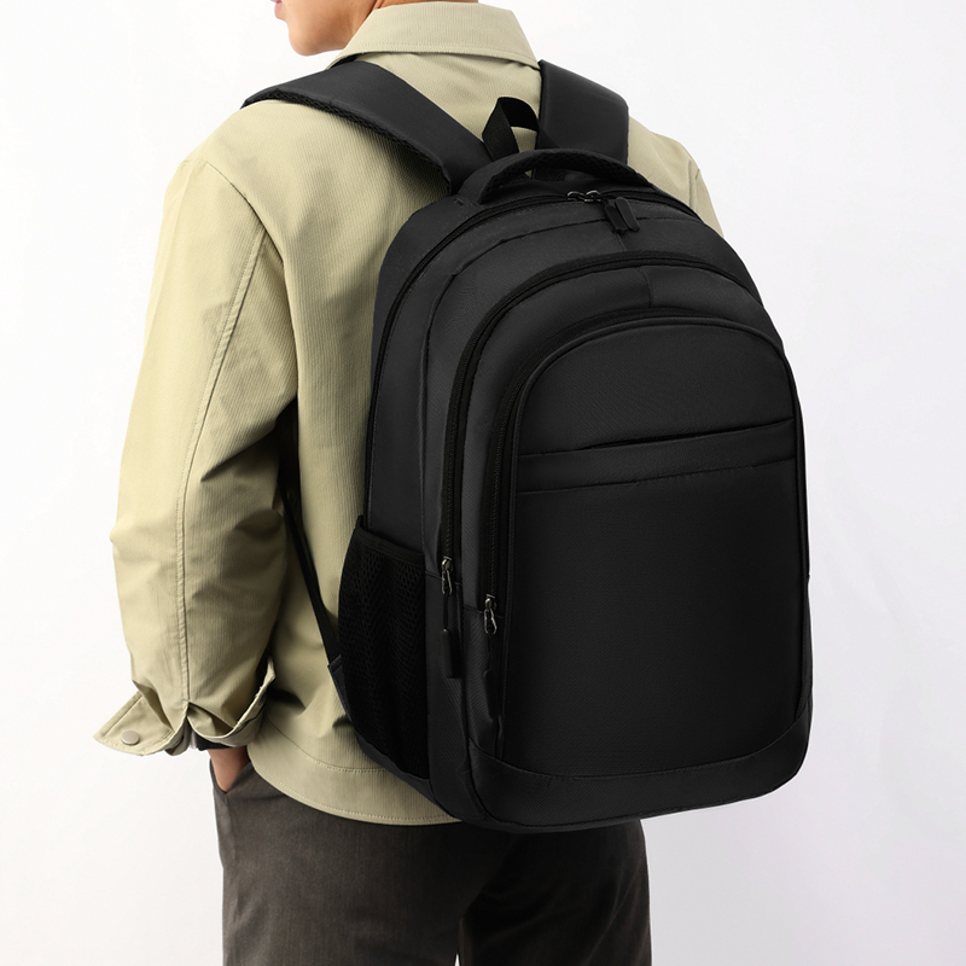 Spacious Laptop Backpack With Tablet Pocket For Daily Use 0