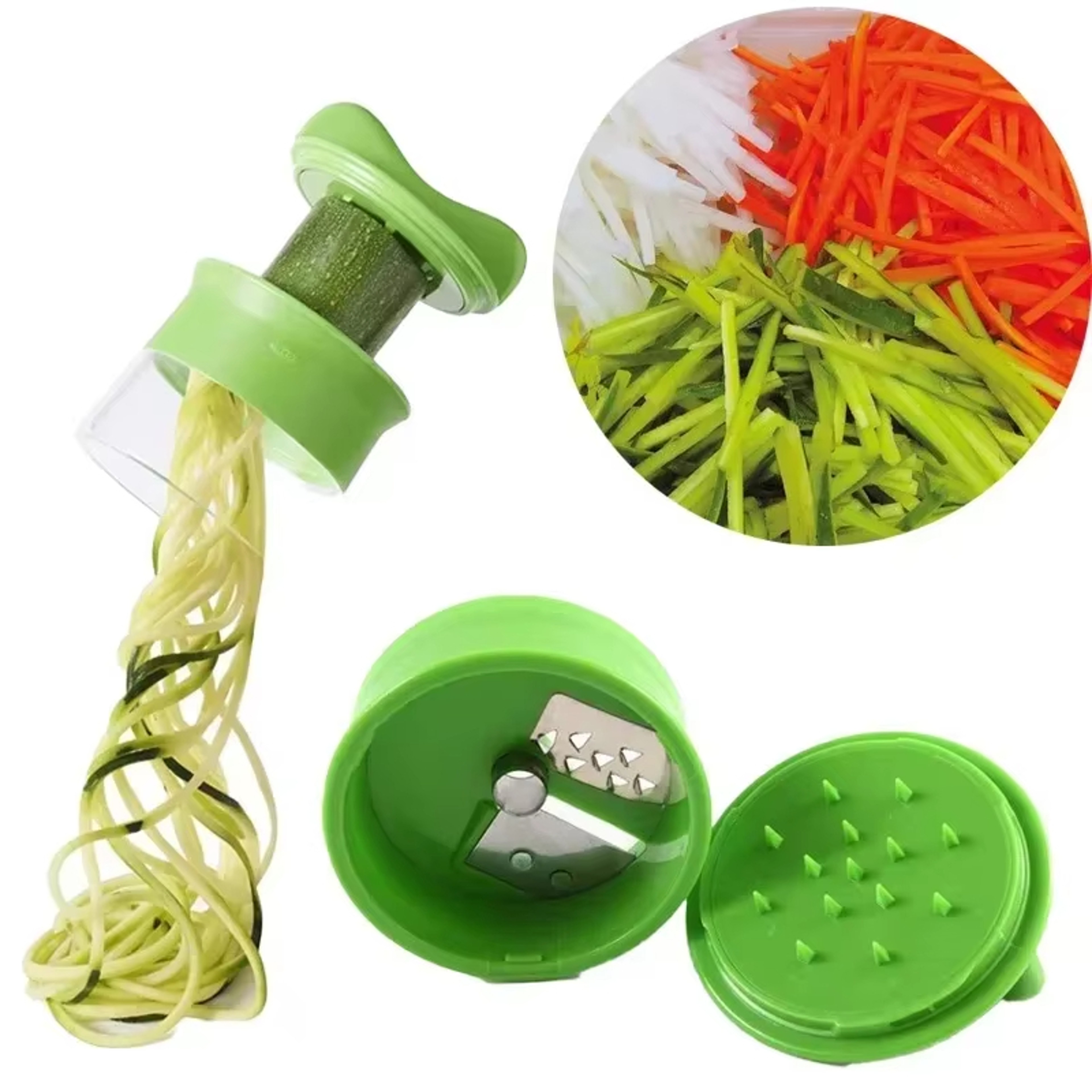 Handheld Vegetable Spiralizer & Zucchini Noodle Maker for Healthy Meals – view 1