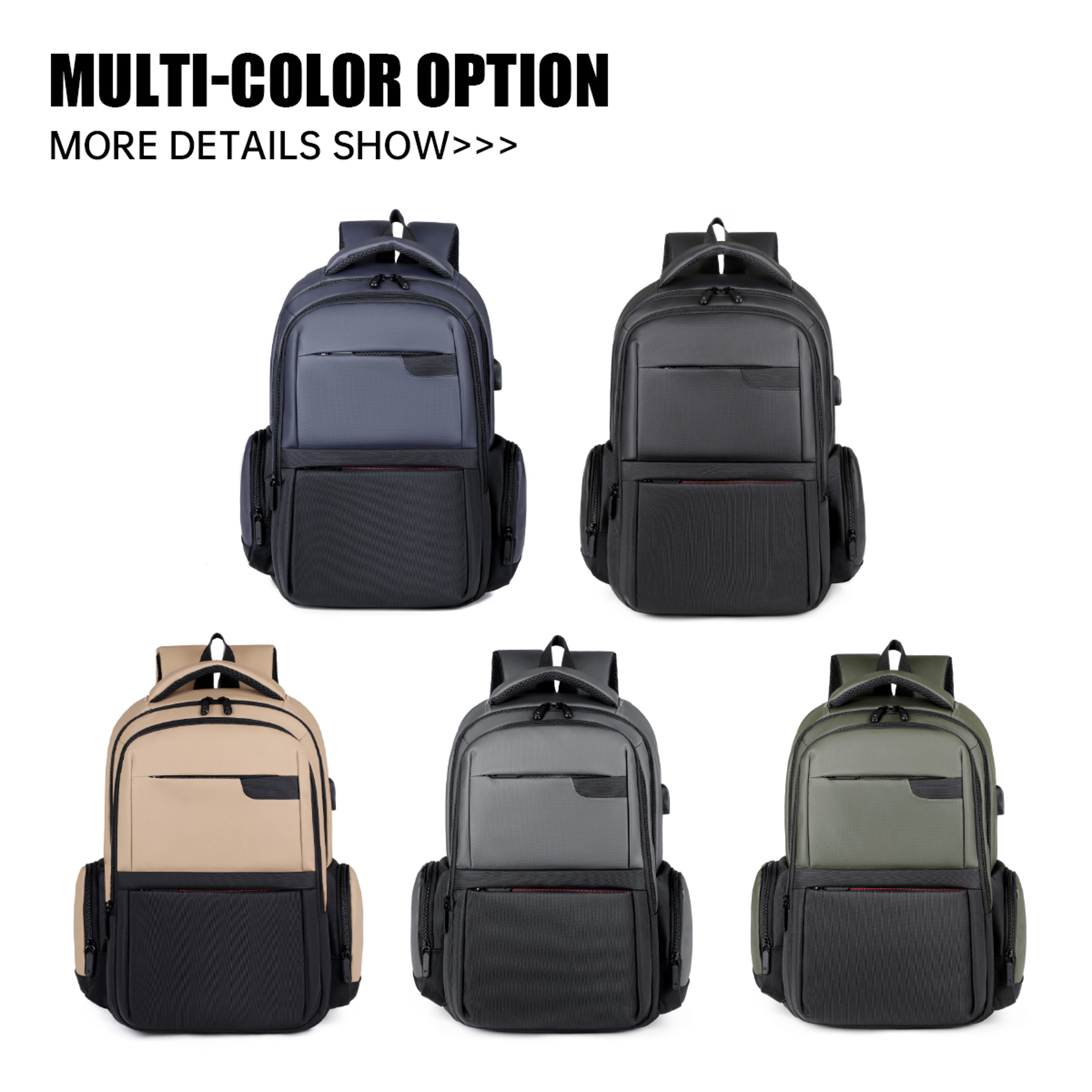Business Backpack for Men Large Capacity Computer Bag Lightweight Travel Backpack for Students & Professionals – view 5