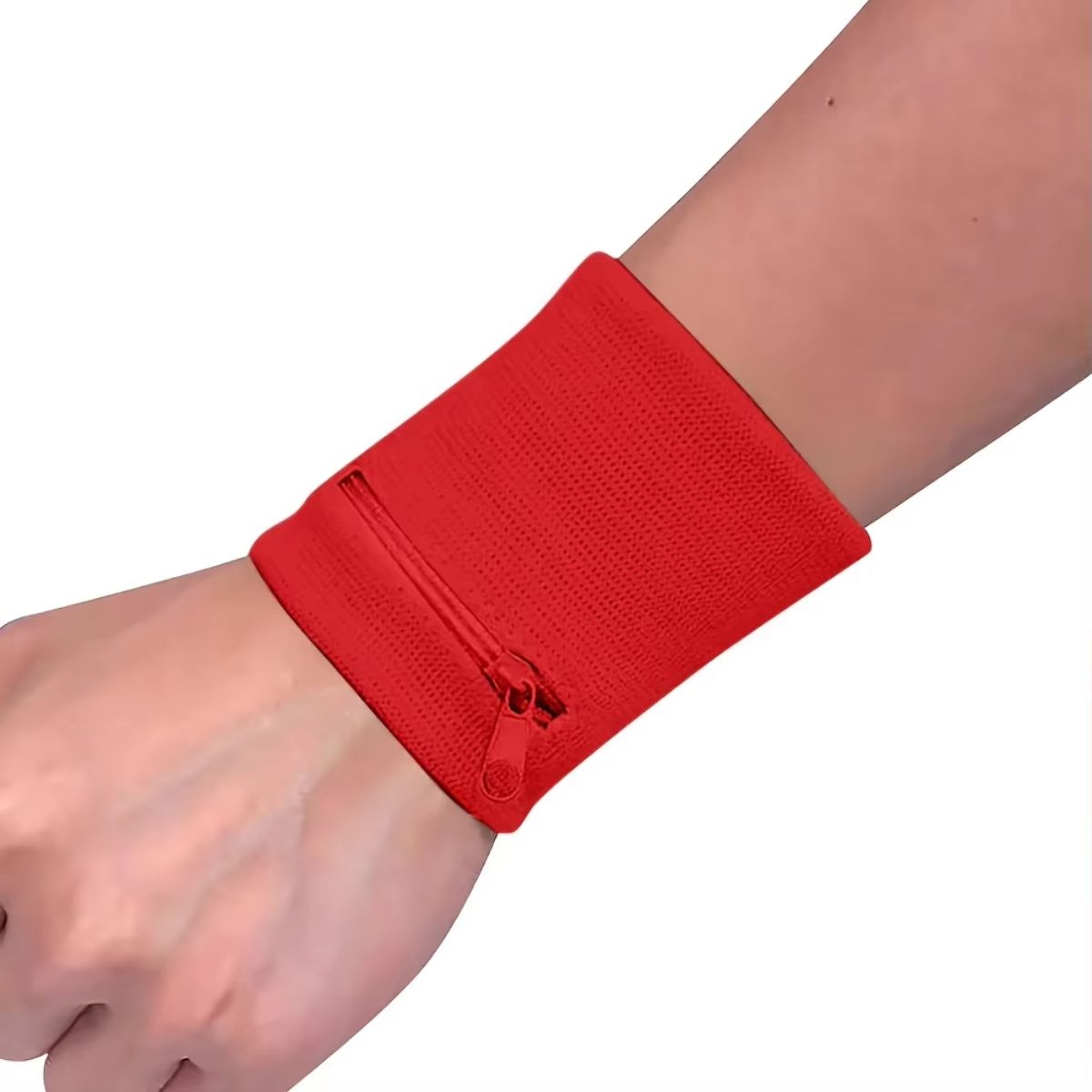 Pro Zippered Wrist Wallet Sweatband Lightweight Sports Pouch for Essentials – view 10