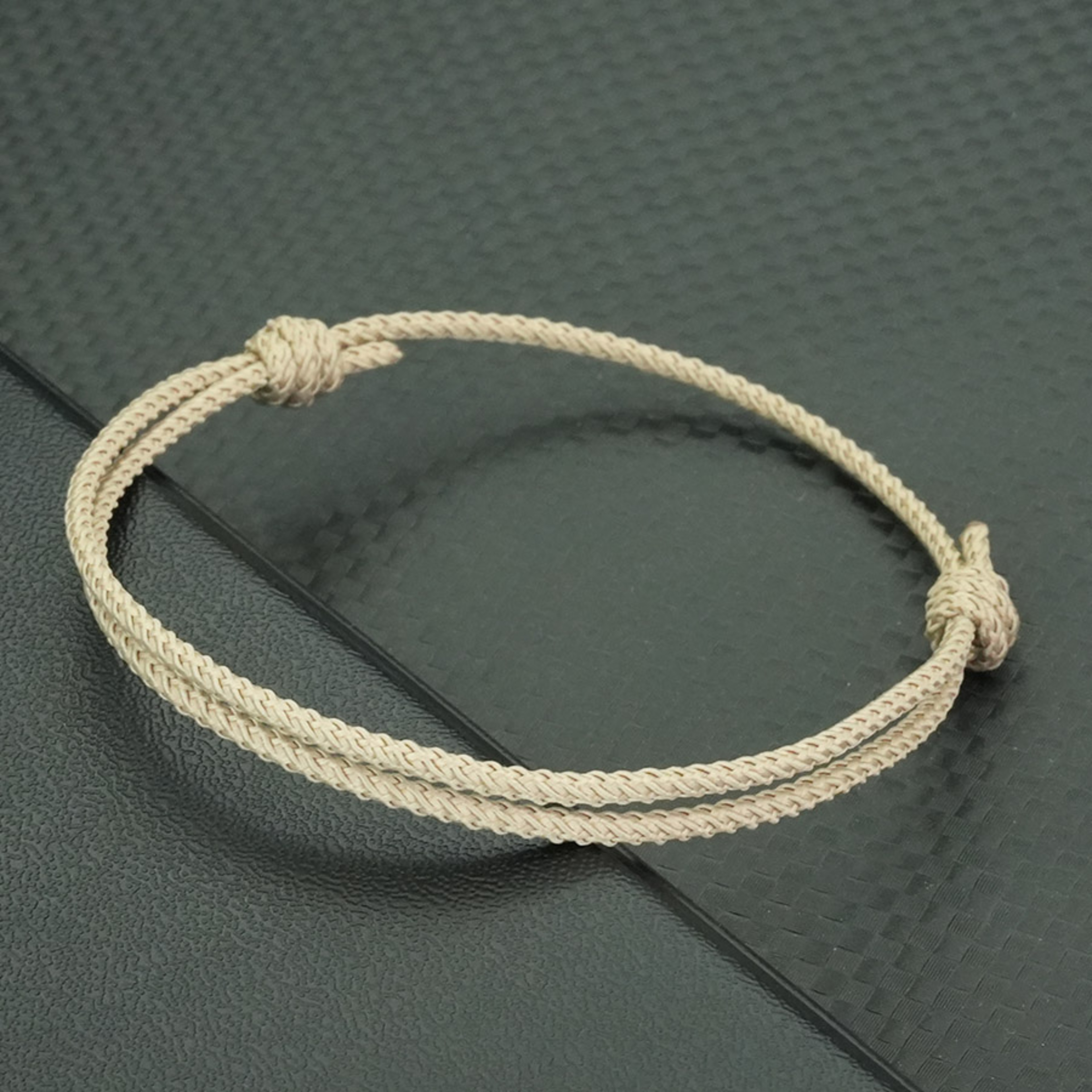 Handmade Double Layer Adjustable Rope Bracelet 5