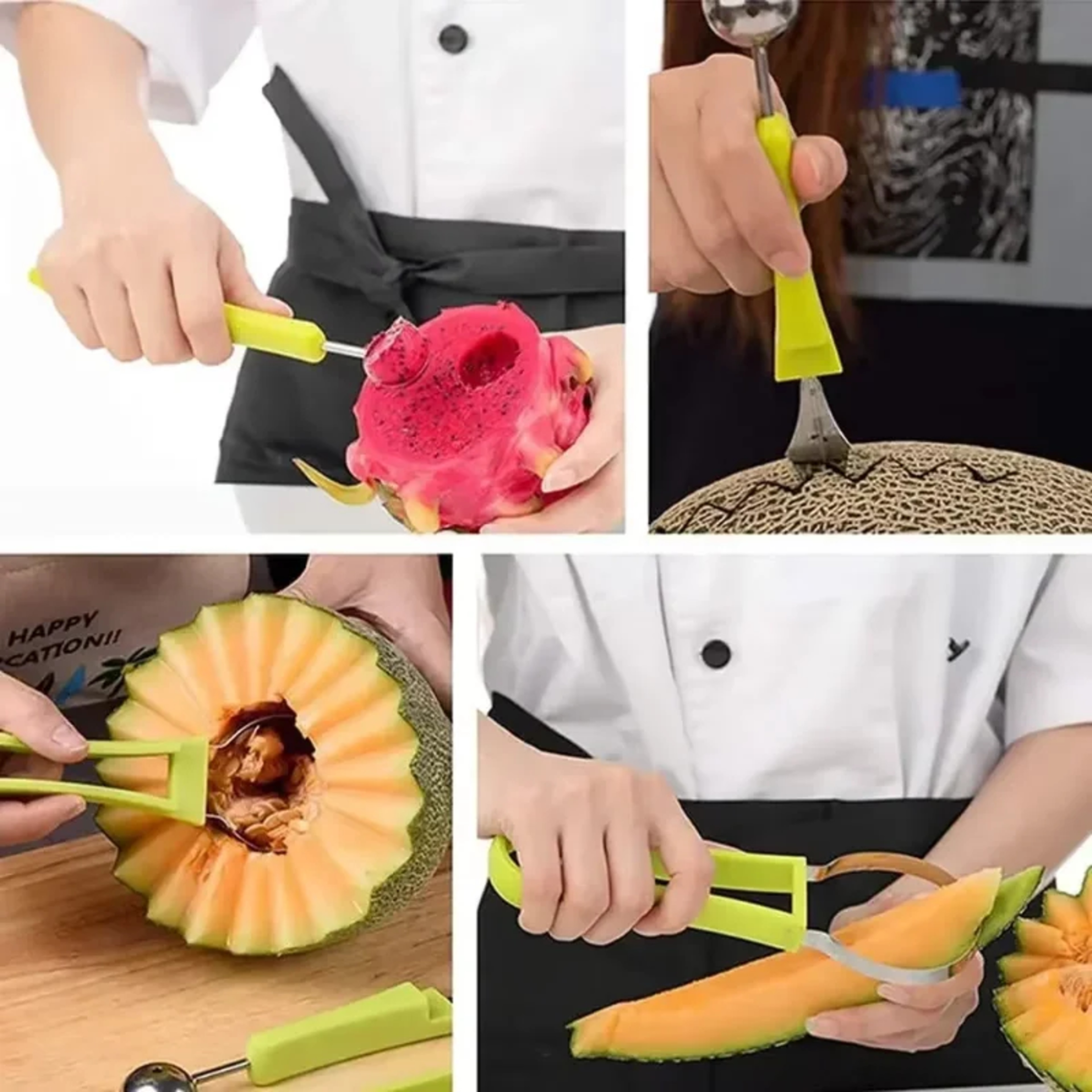 Effortless Watermelon Cutter Tool And Multi Use Fruit Slicer Knife For Quick Prep 3