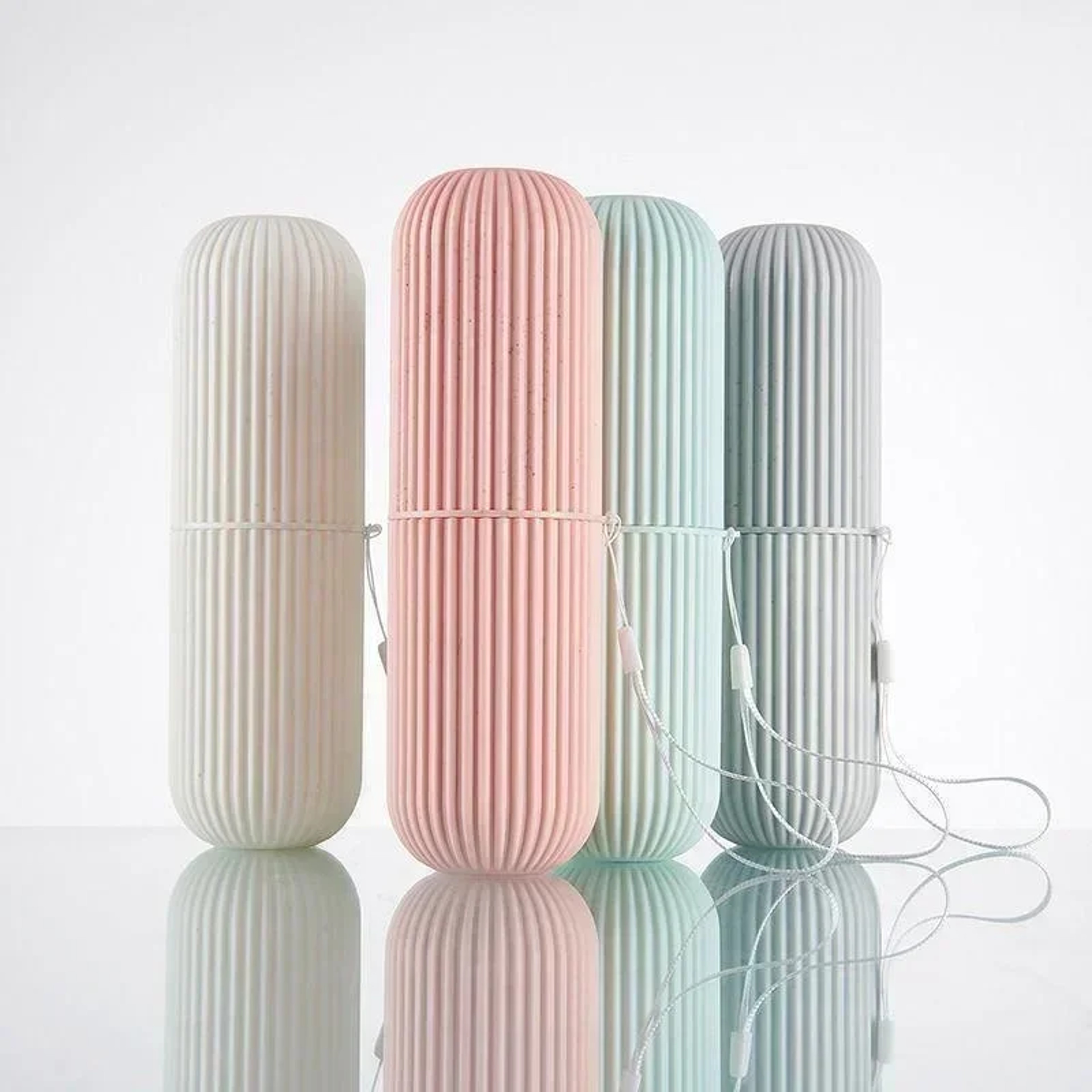 Gemini Said Portable Travel Toothbrush Holder  Toothpaste Storage Case Bathroom Organizer Cup 1