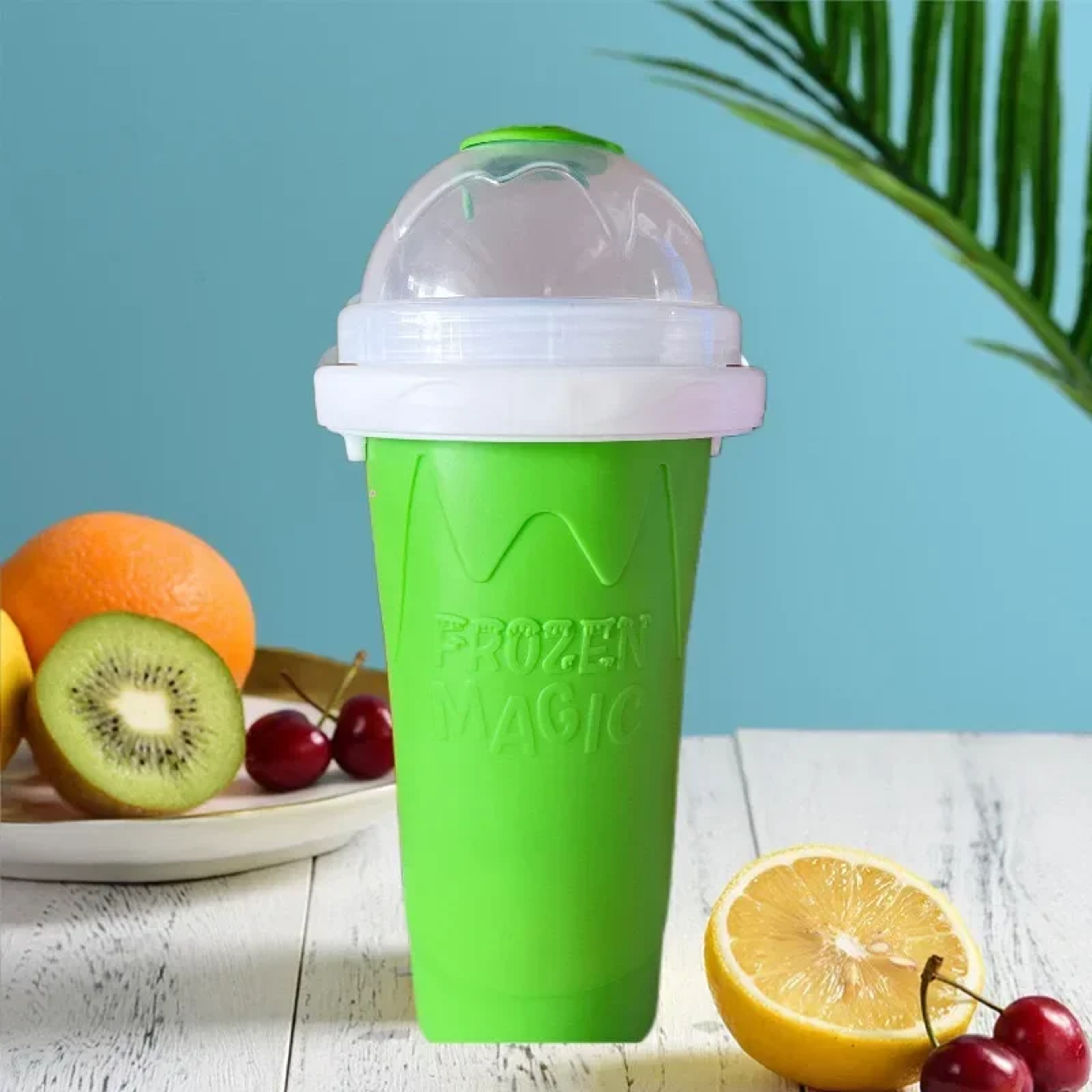 Premium Quick Frozen Smoothie Maker DIY Double Layer Slushy Cup For Juices Milk  Ice Treats 1