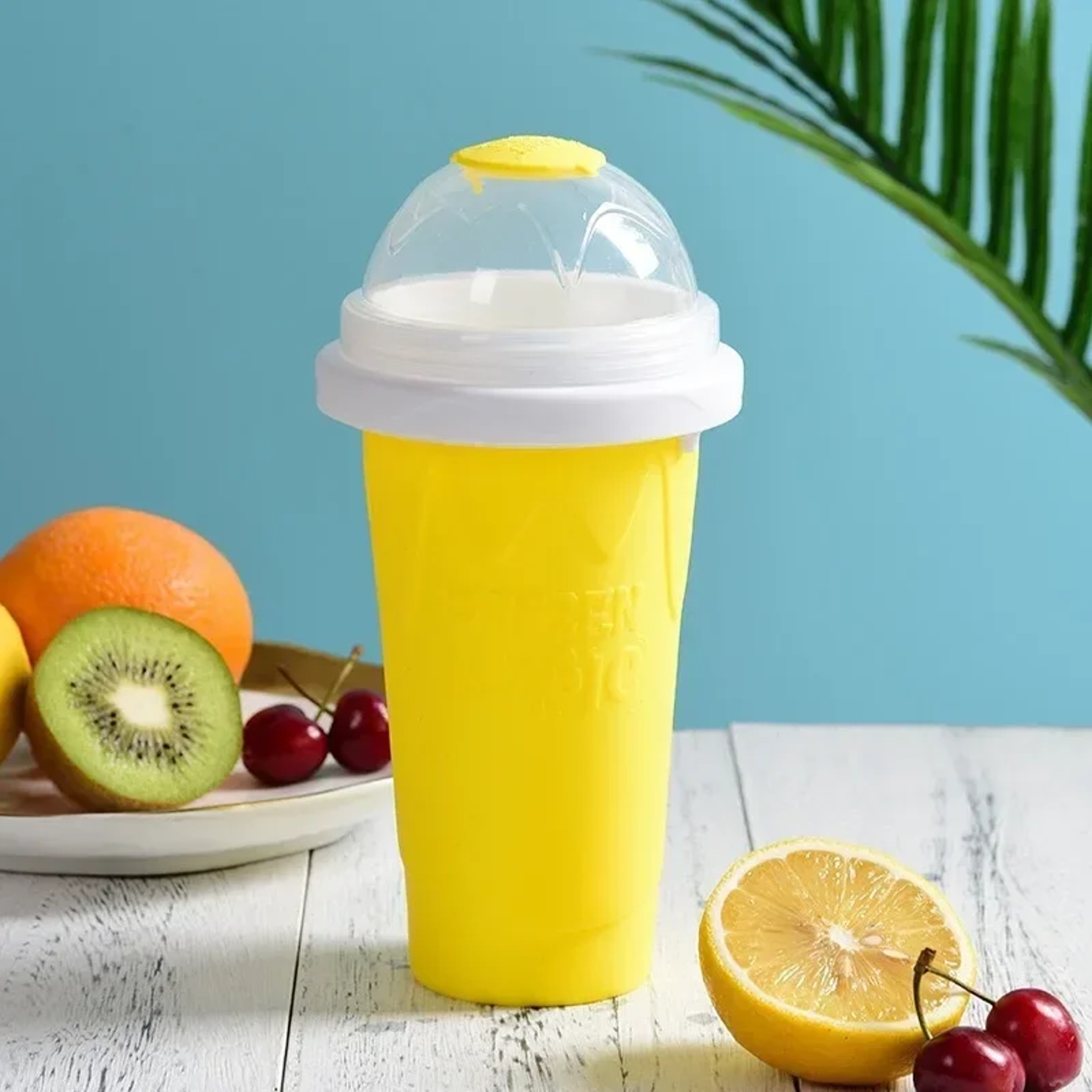 Premium Quick Frozen Smoothie Maker DIY Double Layer Slushy Cup For Juices Milk  Ice Treats 4