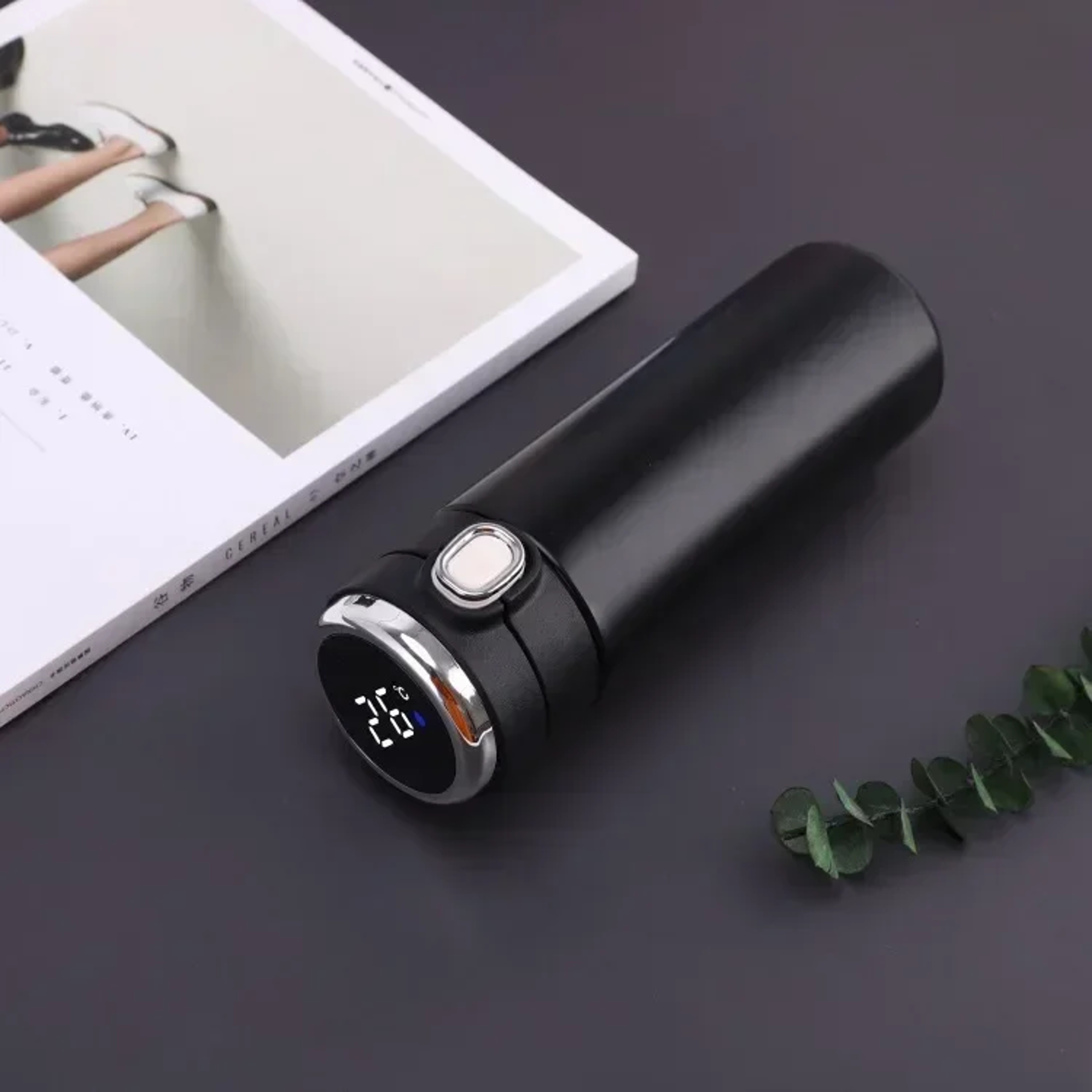 Smart Thermos Mug With LED Temperature Display Portable Stainless Steel Travel Insulated Coffee Cup 6