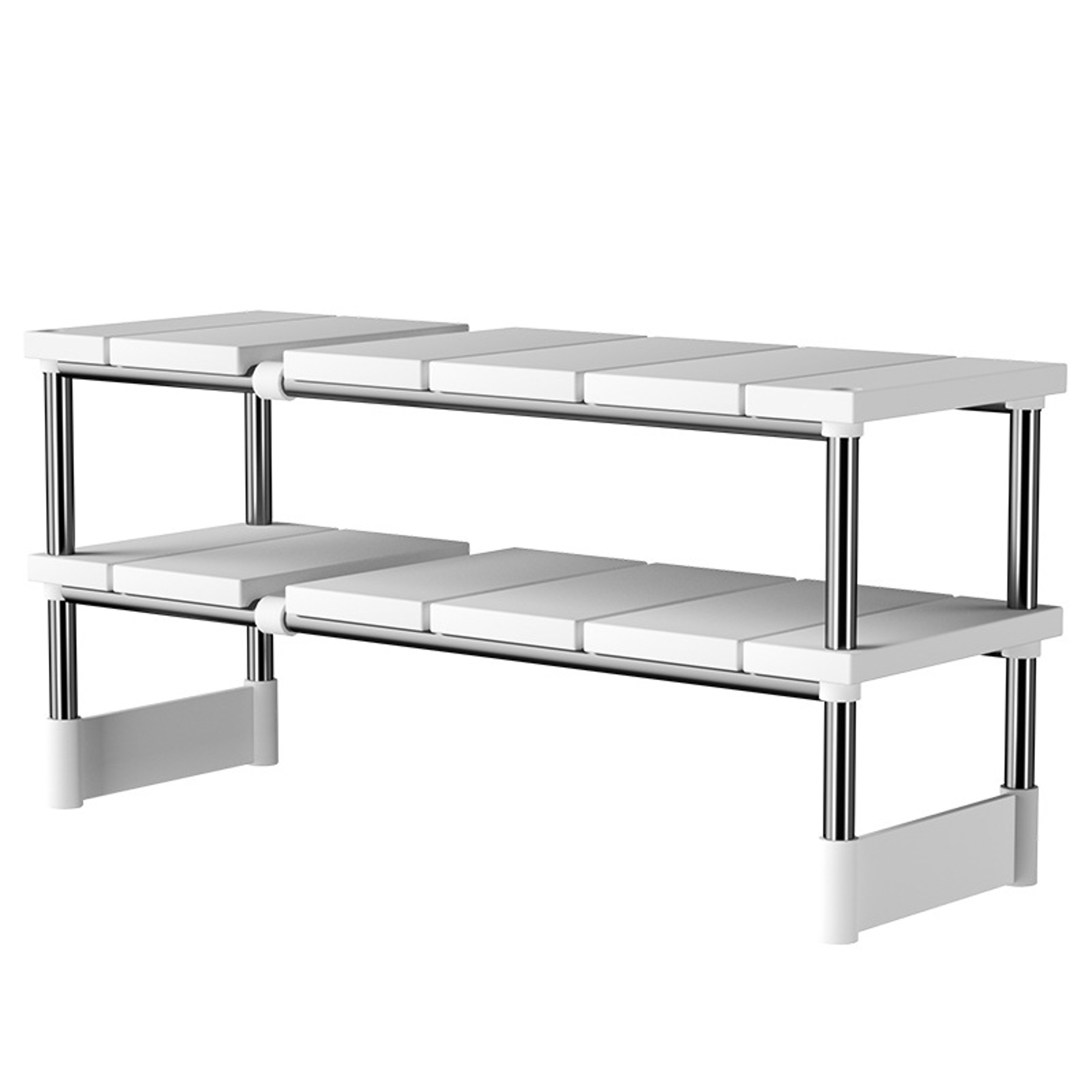 Gemini Said Expandable Under Sink Organizer  Adjustable Kitchen Cabinet Storage Rack For Pots And P 6