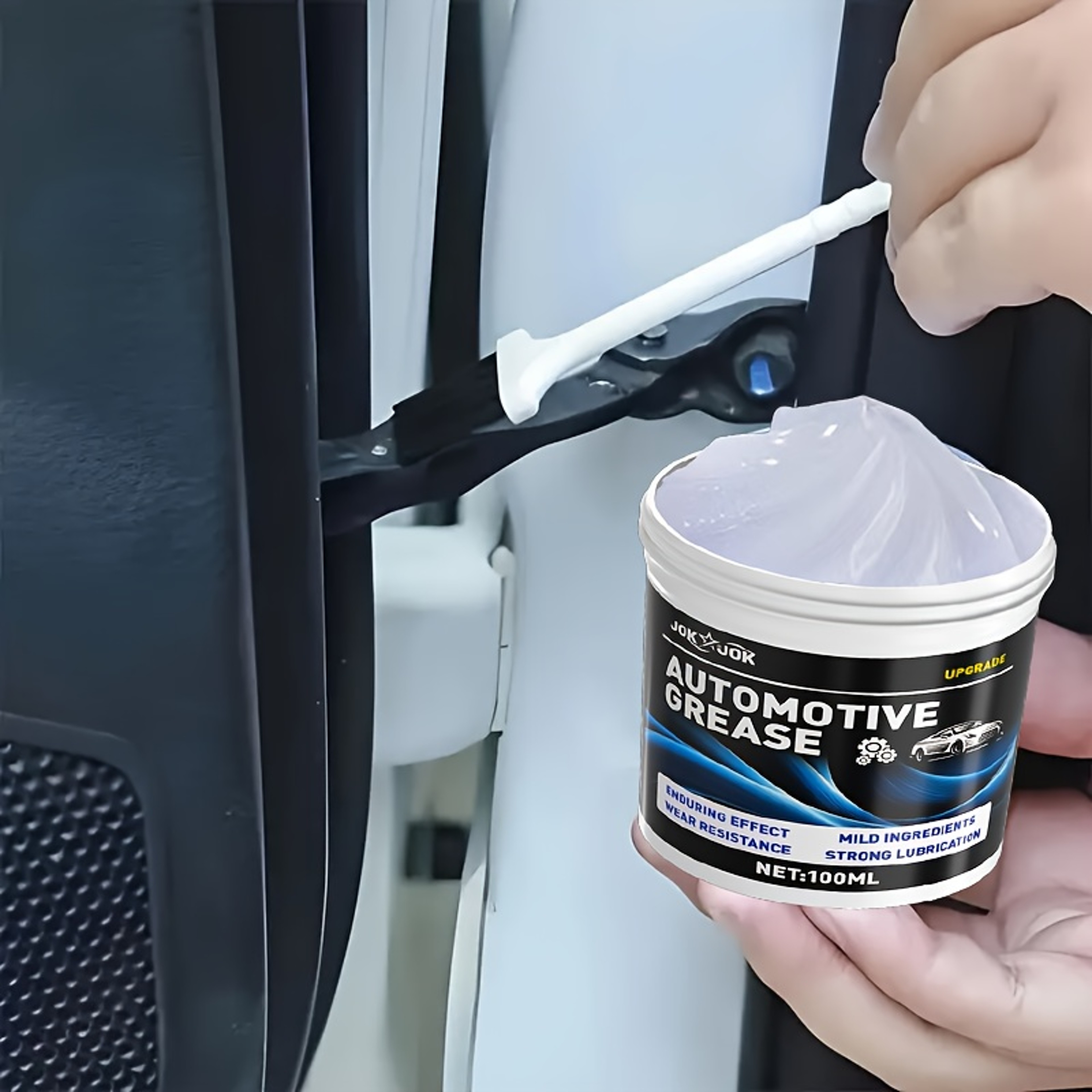 High Performance Multi Purpose White Grease for Car Doors & Window Adjusters Heavy Duty Non Stick Lubricant – view 1