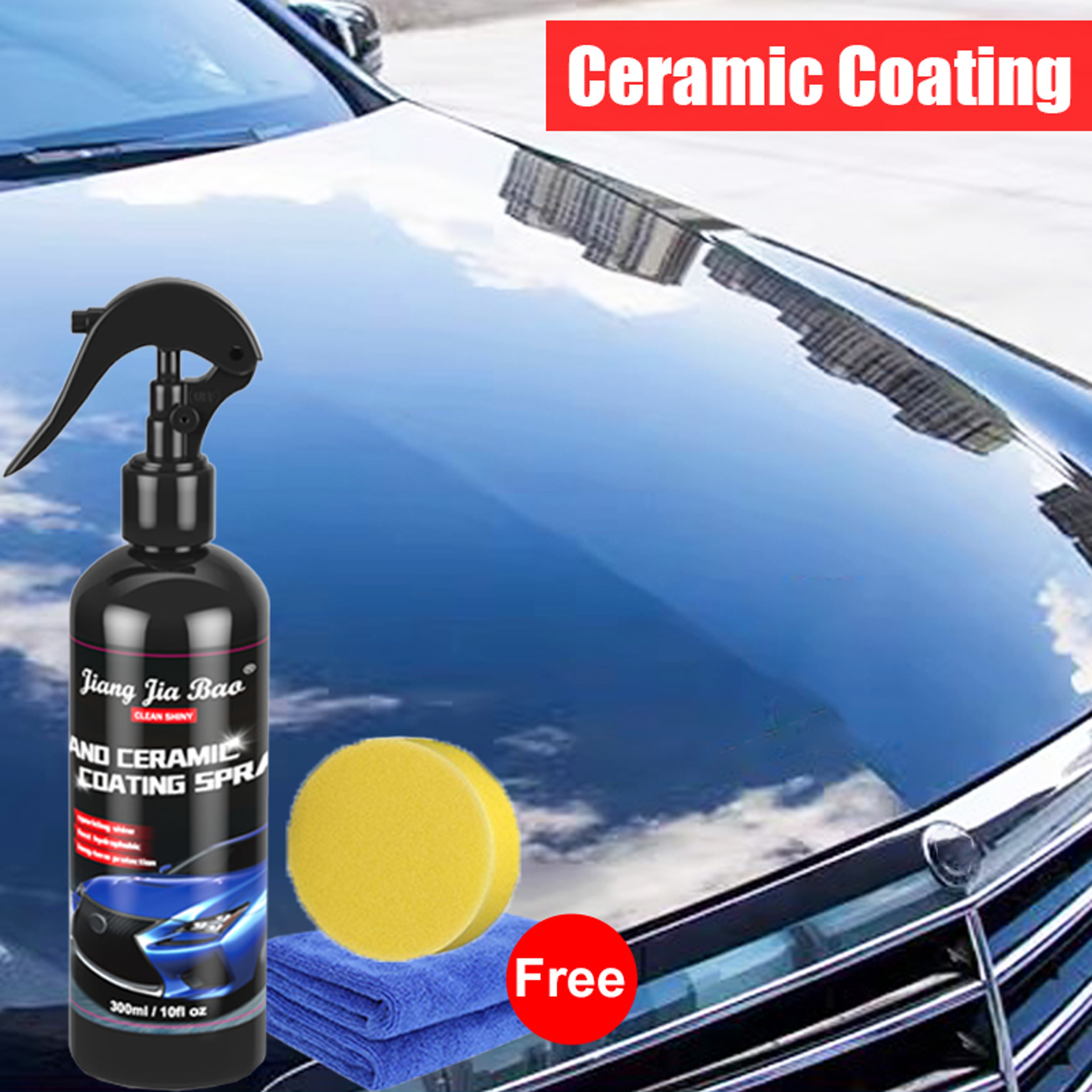 HydroShield Car Ceramic Coating For Glossy Paint Protection 0