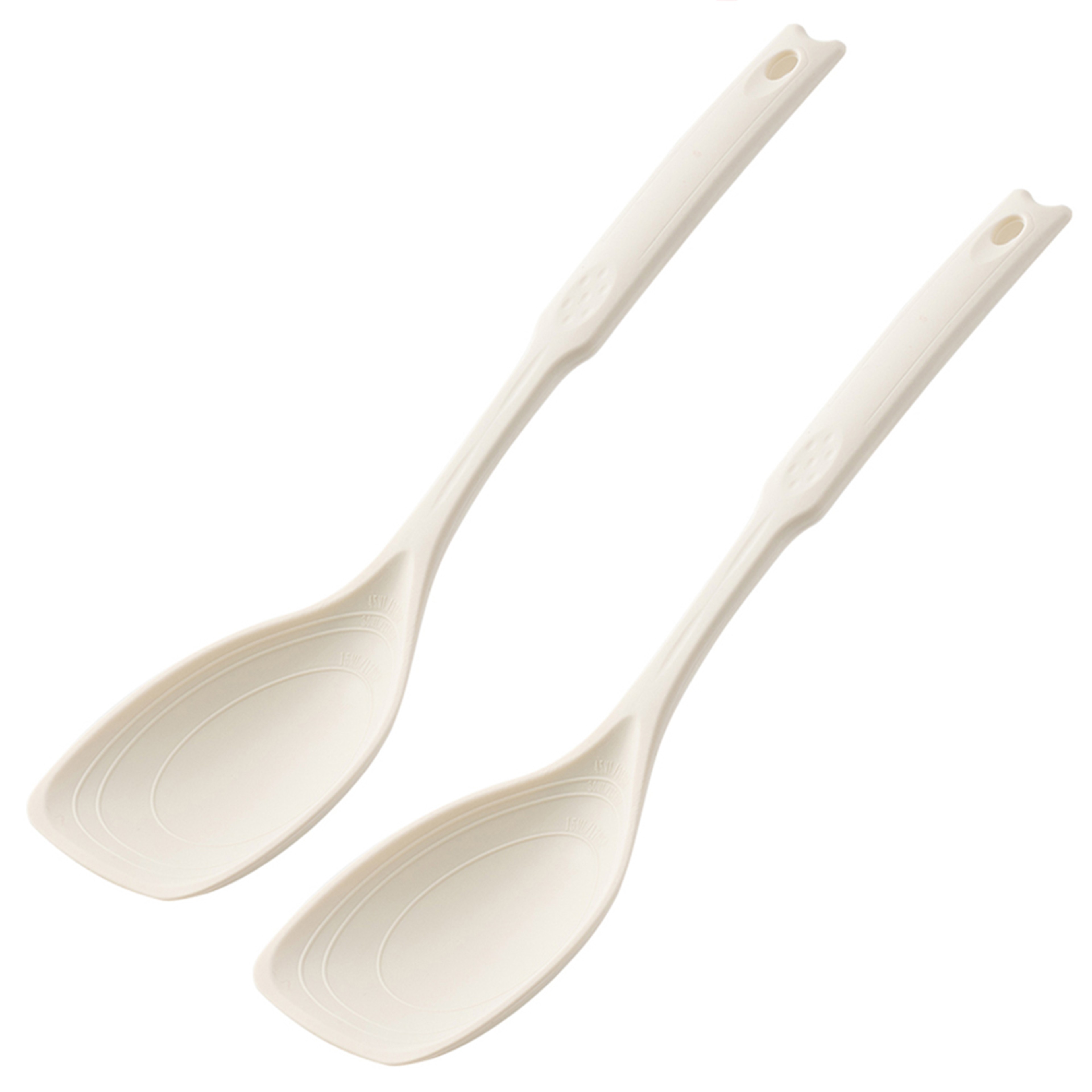 Silicone Mixing Spoon with Non Slip Round Handle Versatile Cooking Utensil for Stirring & Scooping – view 10