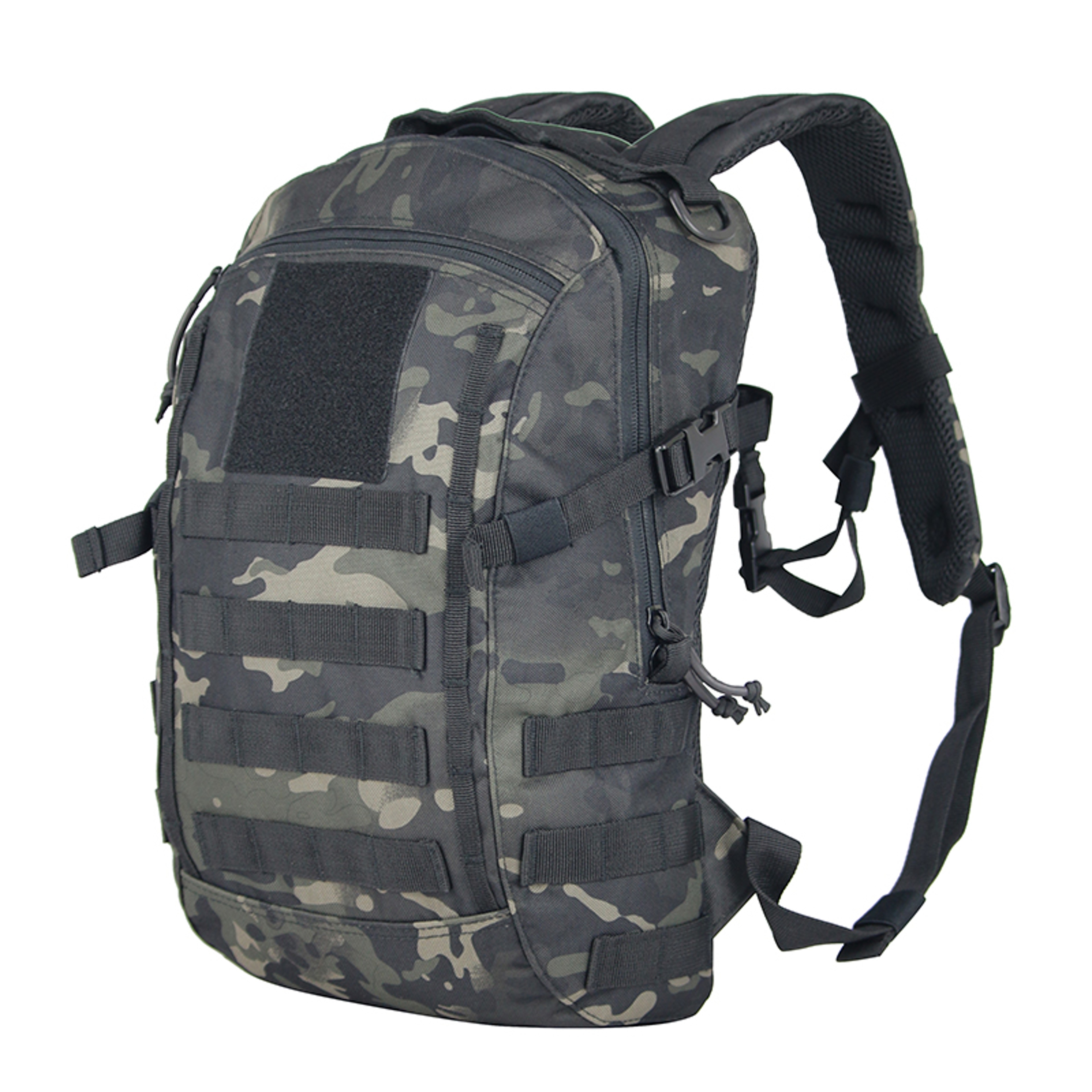 Tactical EDC Molle Backpack Compact Water Resistant Hiking  Survival Rucksack 4