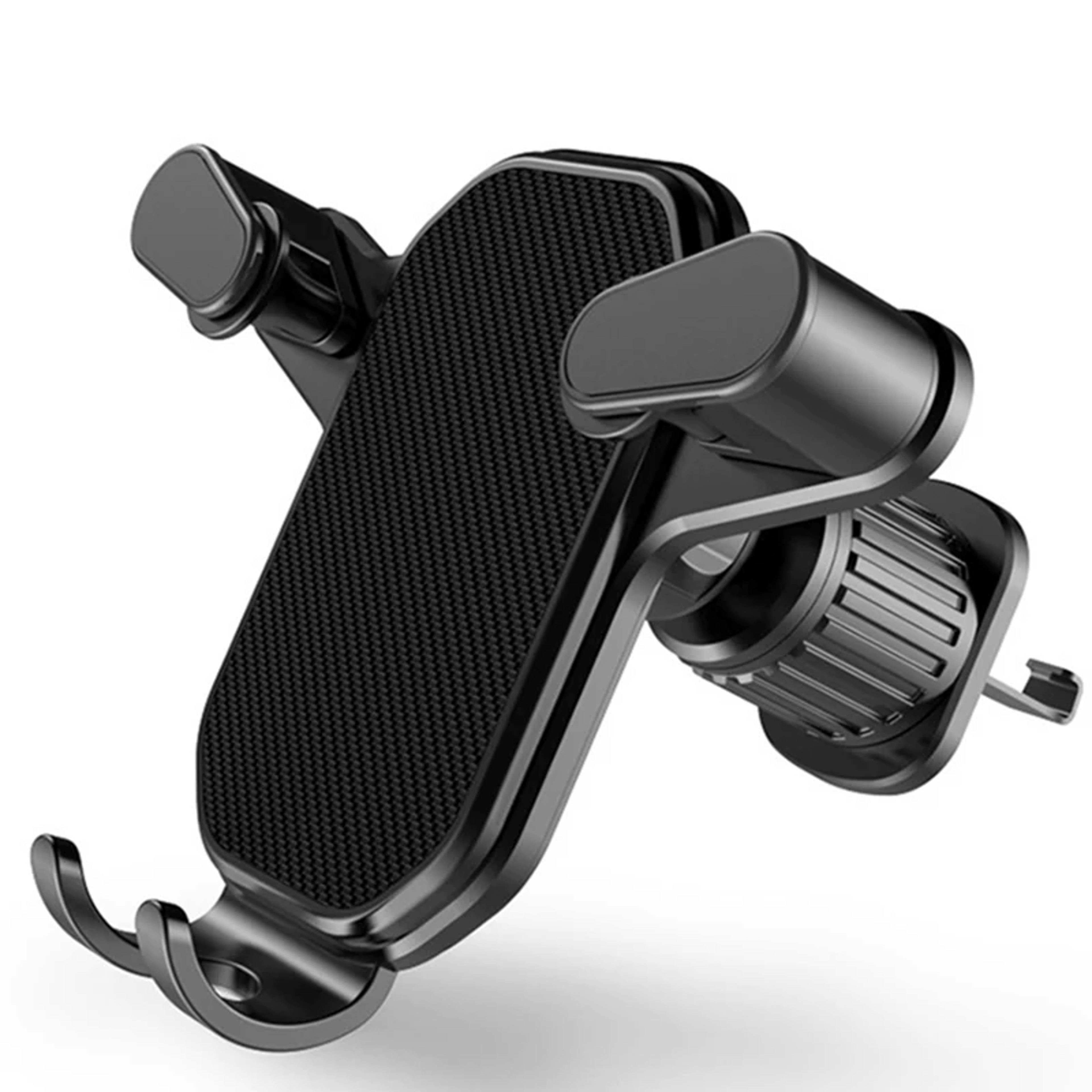 Gravity Car Phone Holder With Air Vent Hook Mount For Smartphones 5