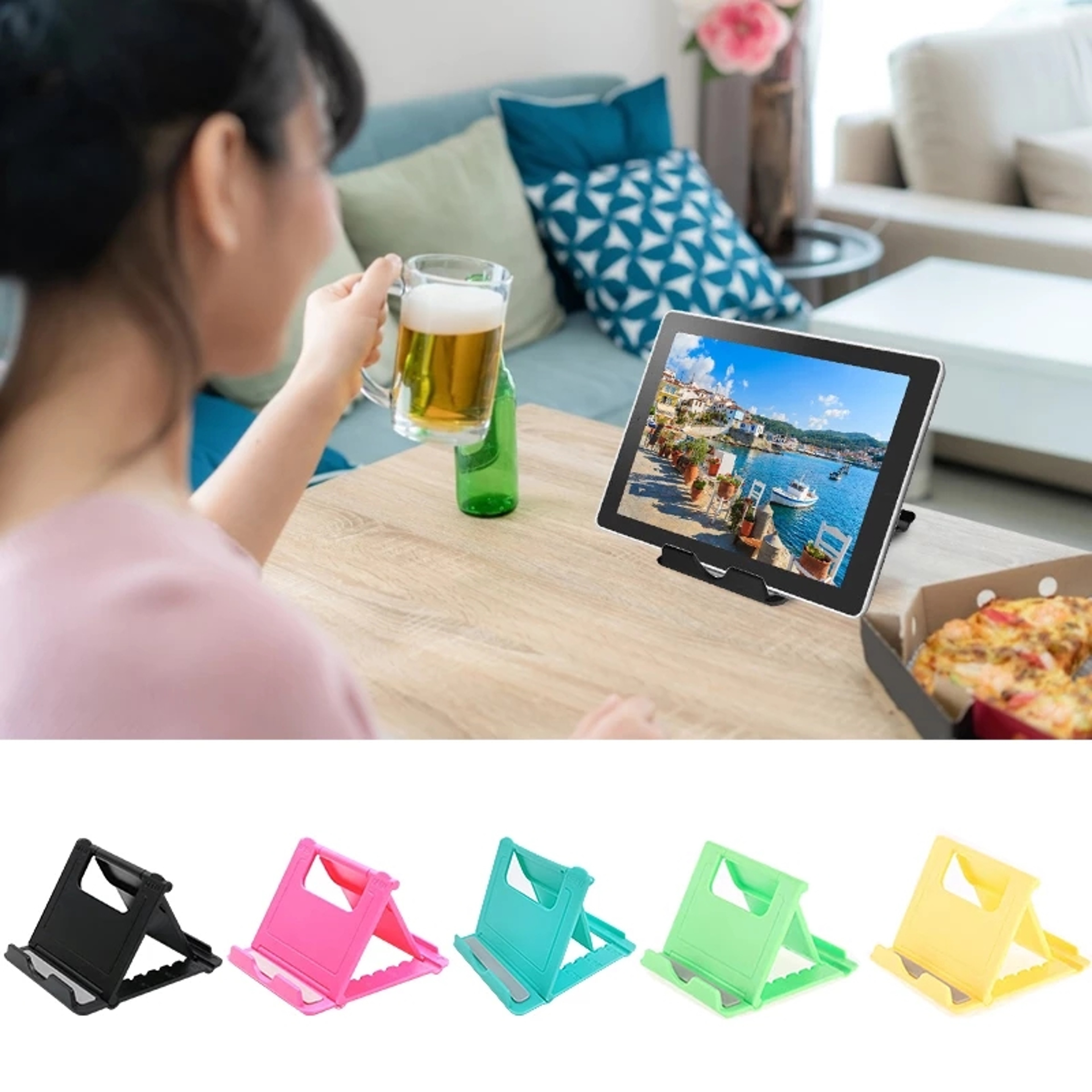 Candy Mini Kitchen Phone Holder Portable Mini Phone Stand 2