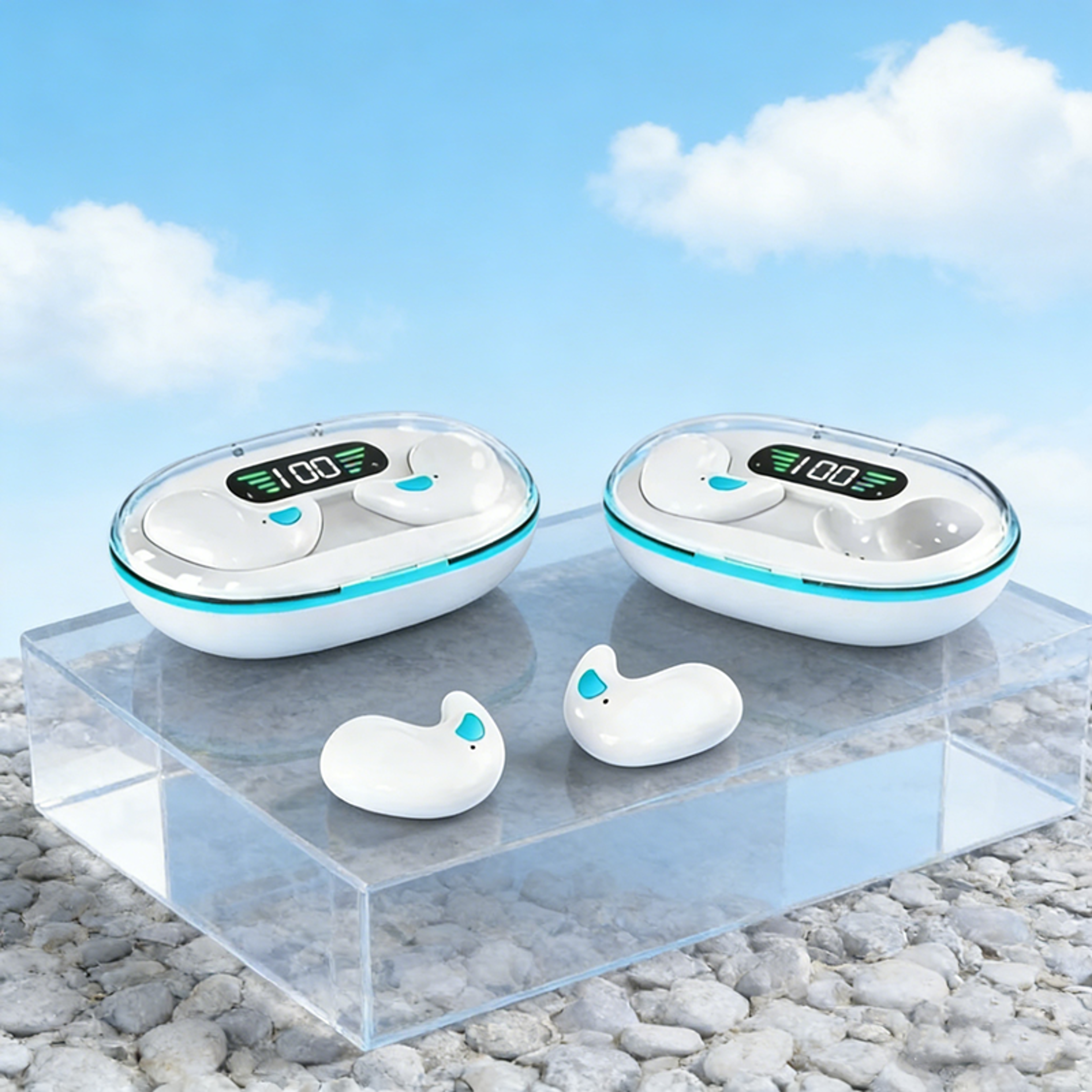DreamFit Sleeping Earbuds Mini Wireless Bluetooth Earbuds for Side Sleepers – view 1