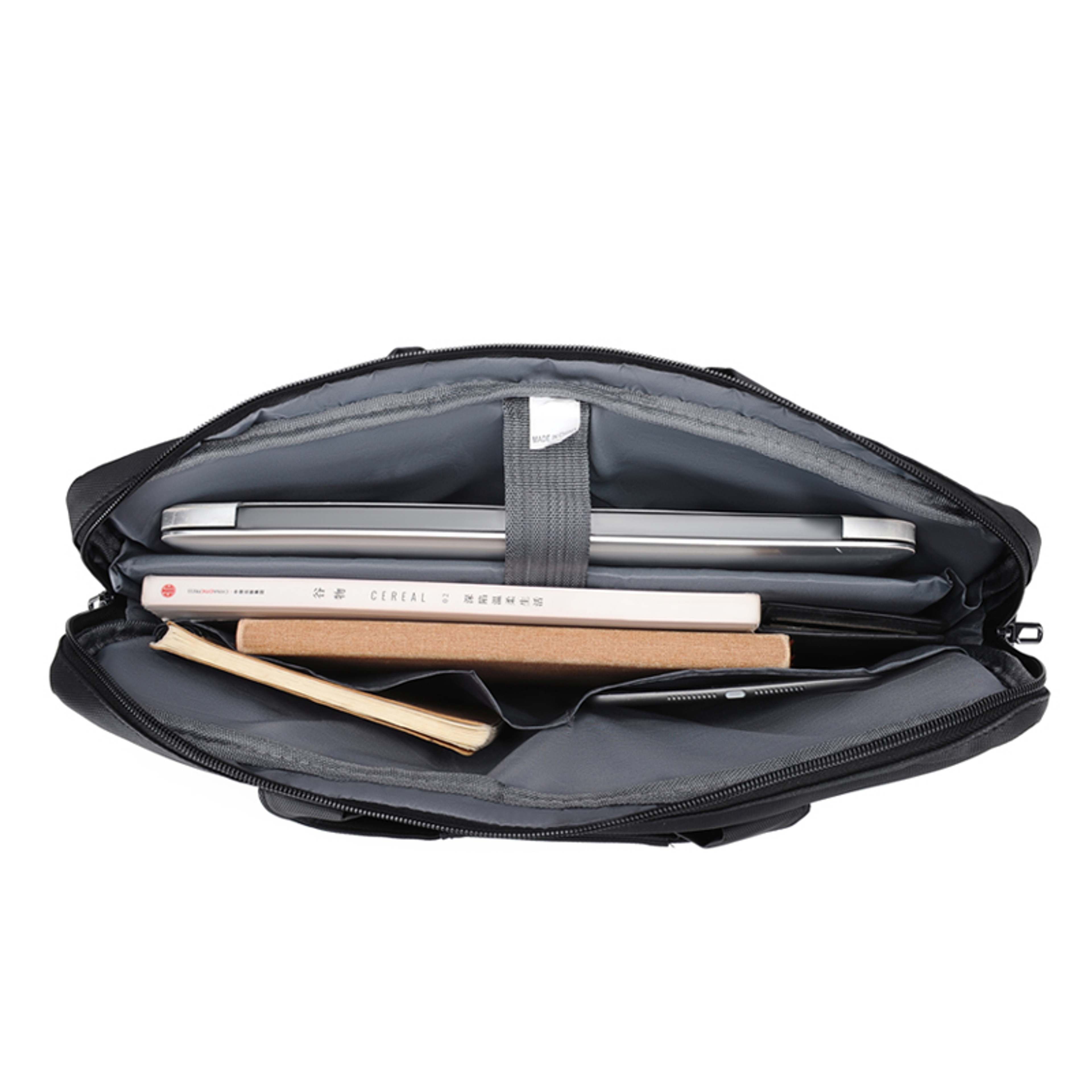 Mens Minimalist Briefcase Stylish Business Messenger Bag With Large Capacity Office Tote For Profes 3