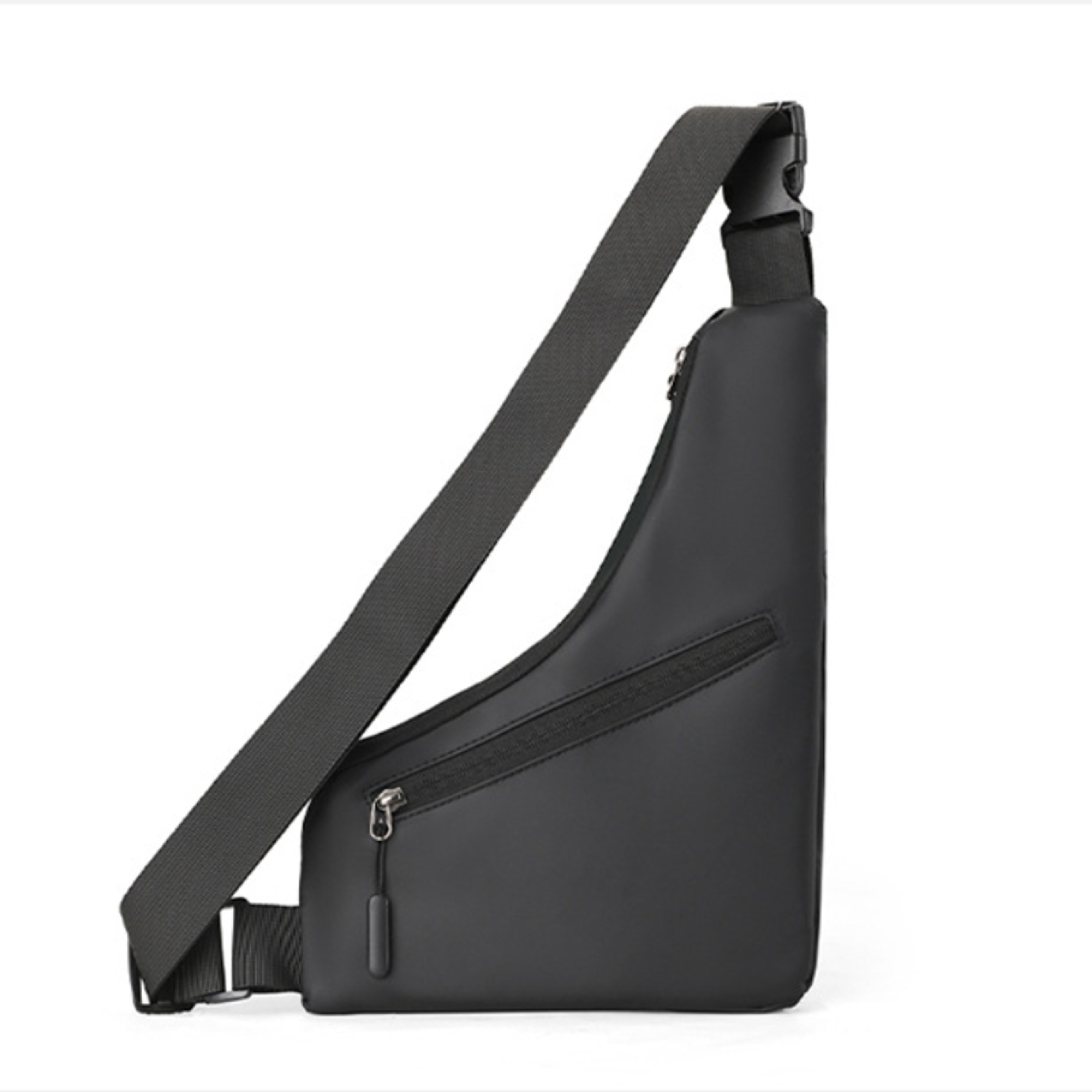 Anti Theft Crossbody Bag For Men Stylish Durable Leather Sling Bag For Cycling  Daily Use 3