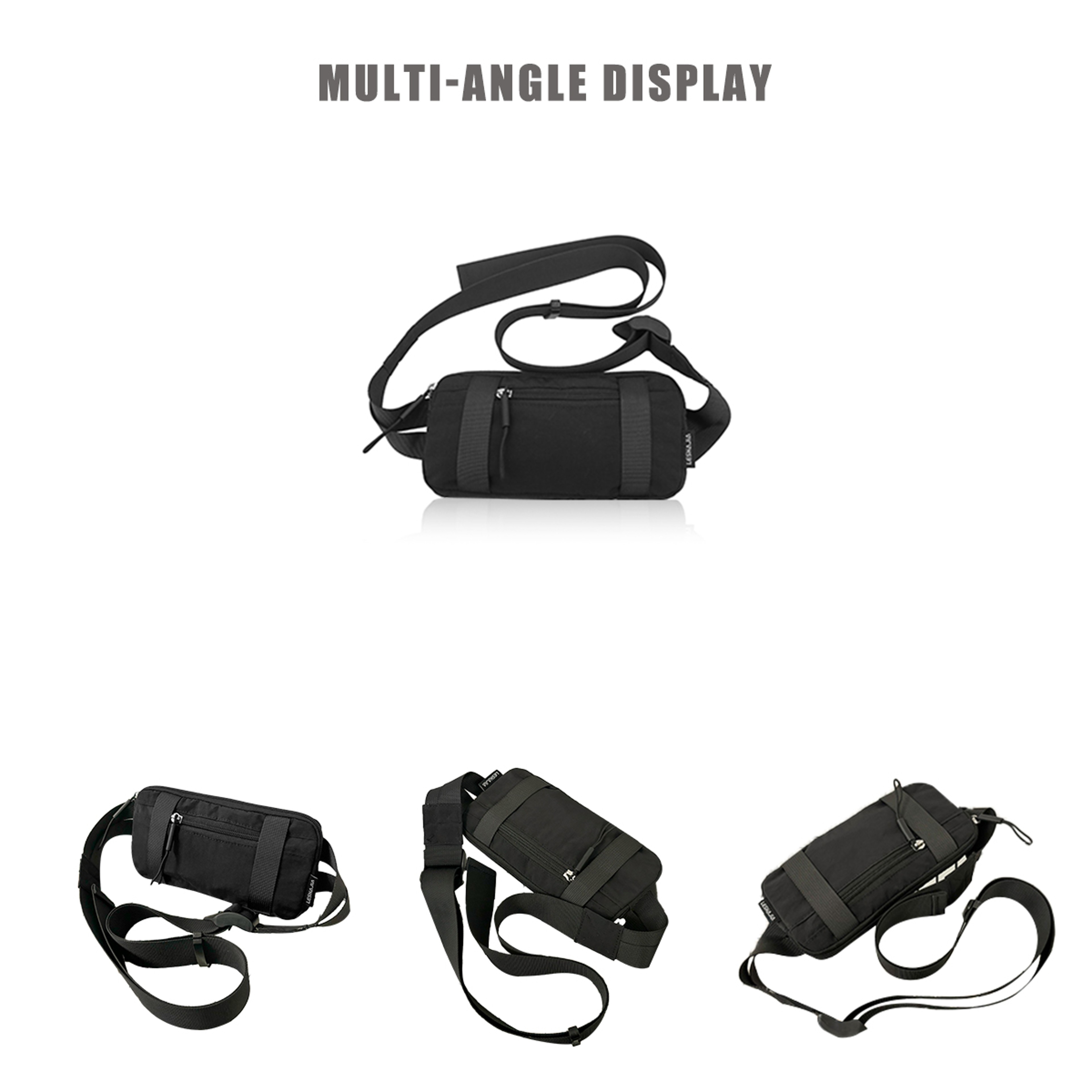 Compact Outdoor Waist Bag for Hiking, Cycling and Running Unisex Sports Bag – view 4