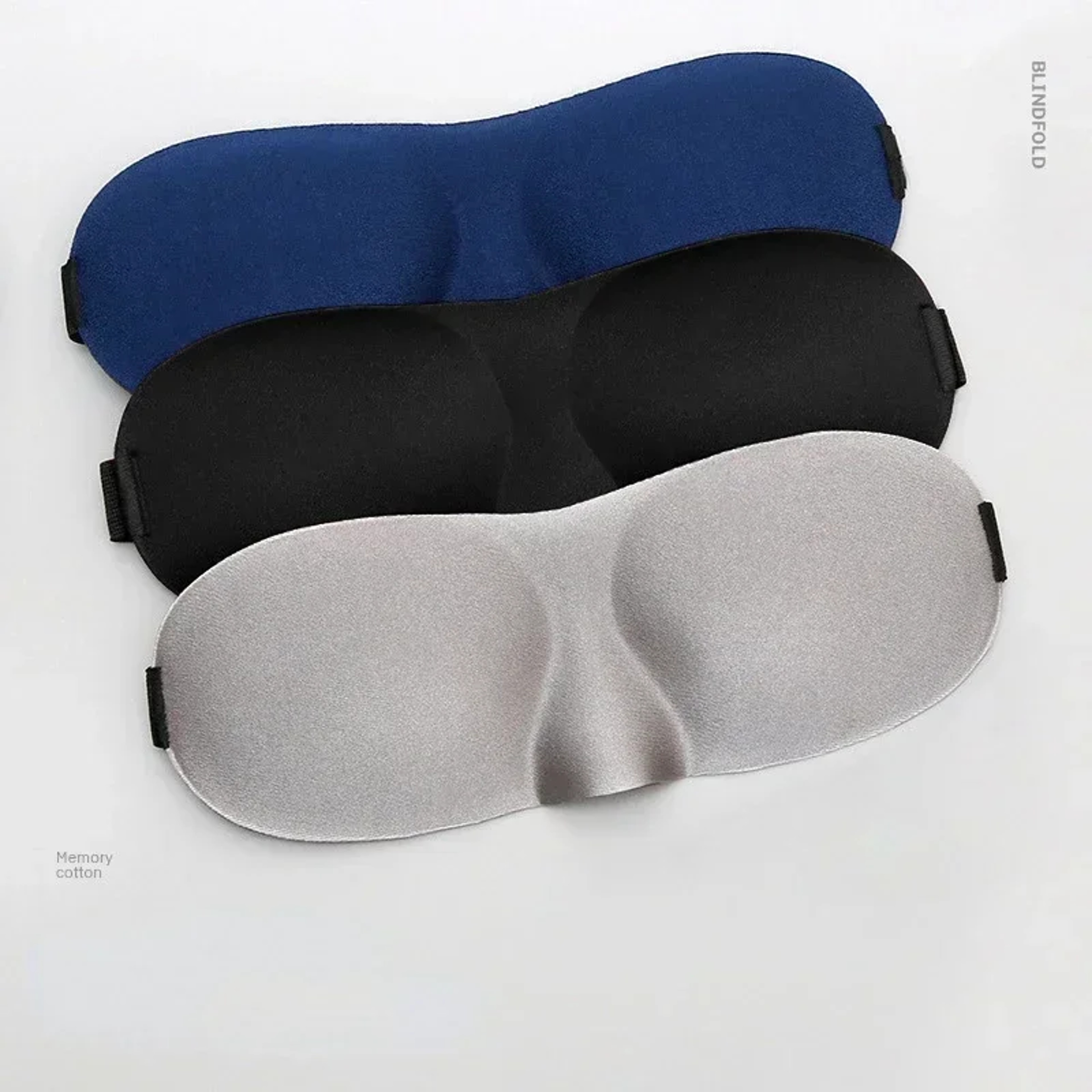 Portable Travel Sleep Mask with Massage Aid Soft Eye Mask for Restful Sleep – view 5