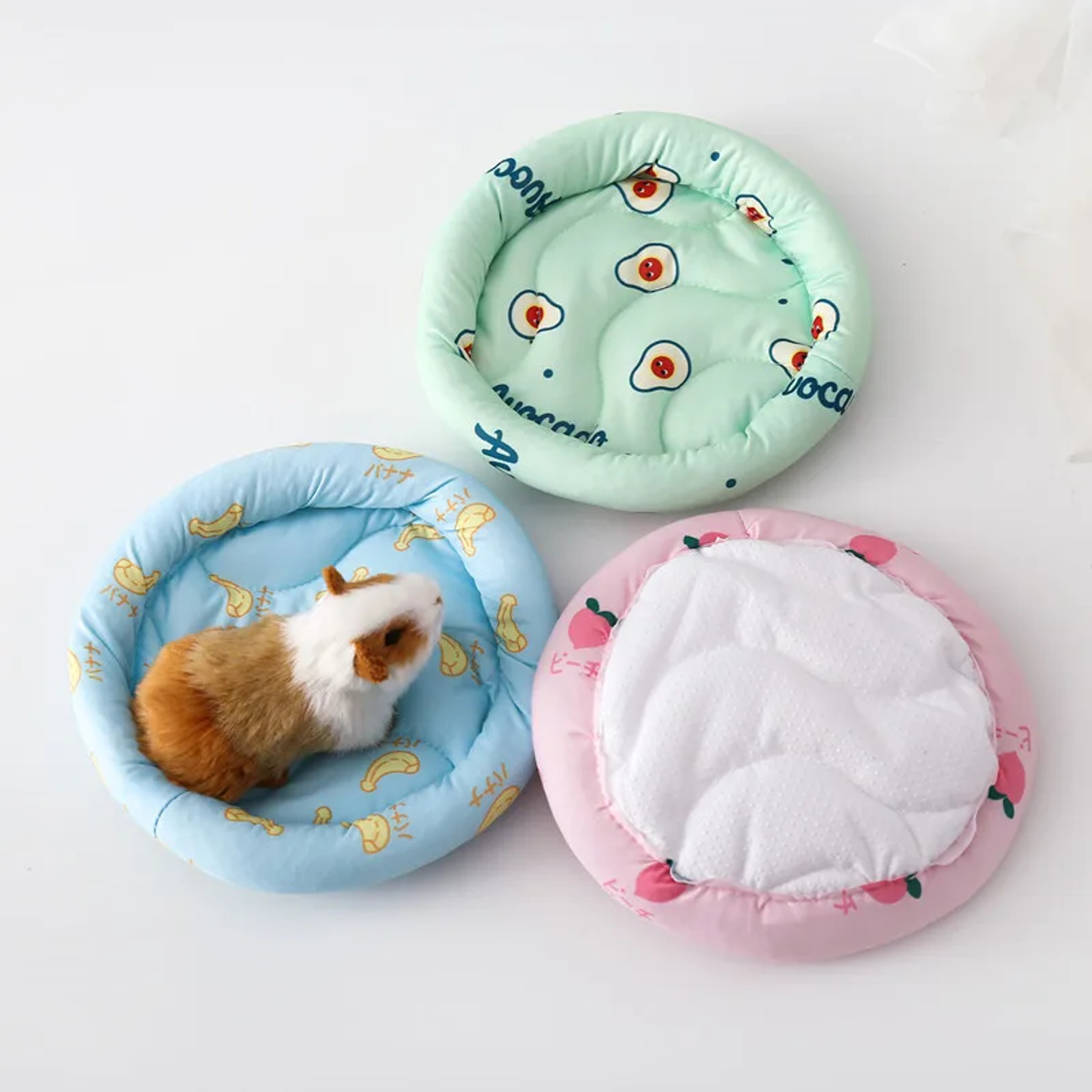 Soft Plush Small Animal Bed For Hamsters Guinea Pigs Rabbits  More Warm  Cozy Nest Mat 1