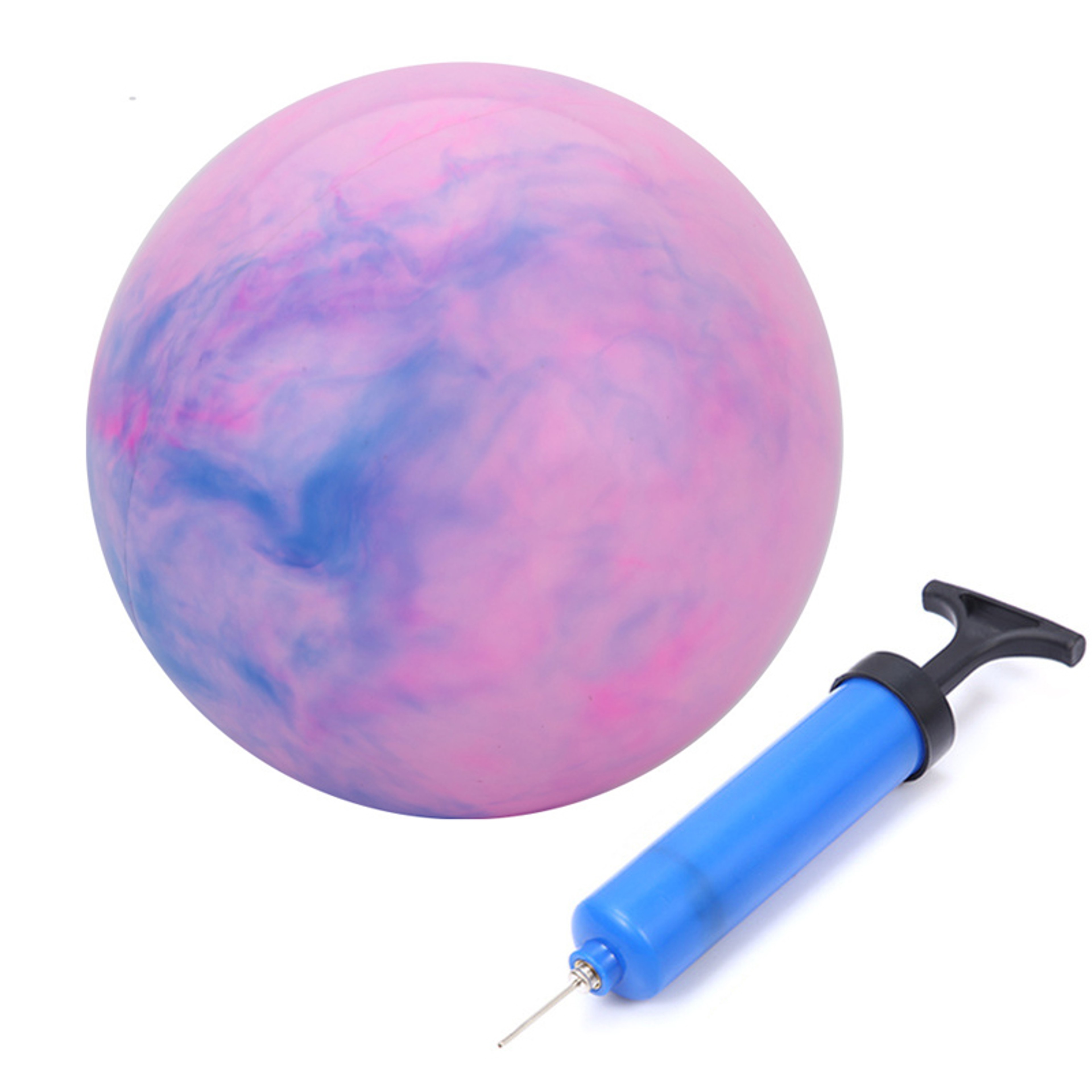 Marbleized Inflatable Bouncy Balls For Kids Perfect For Indoor  Outdoor Play 4