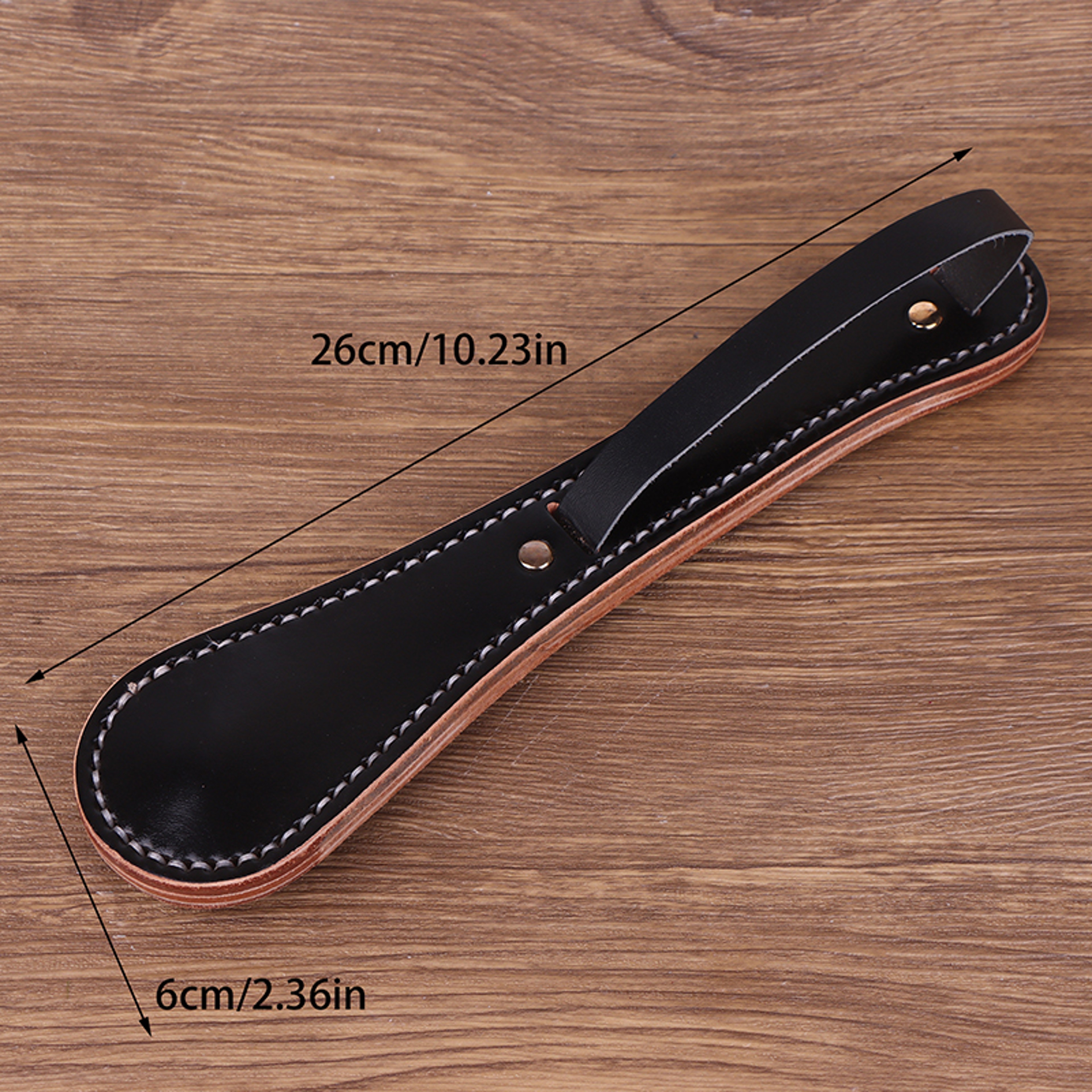 Self Defense Cowhide Leather Sap with Lead Block Heavy Duty Tactical Tool – view 7