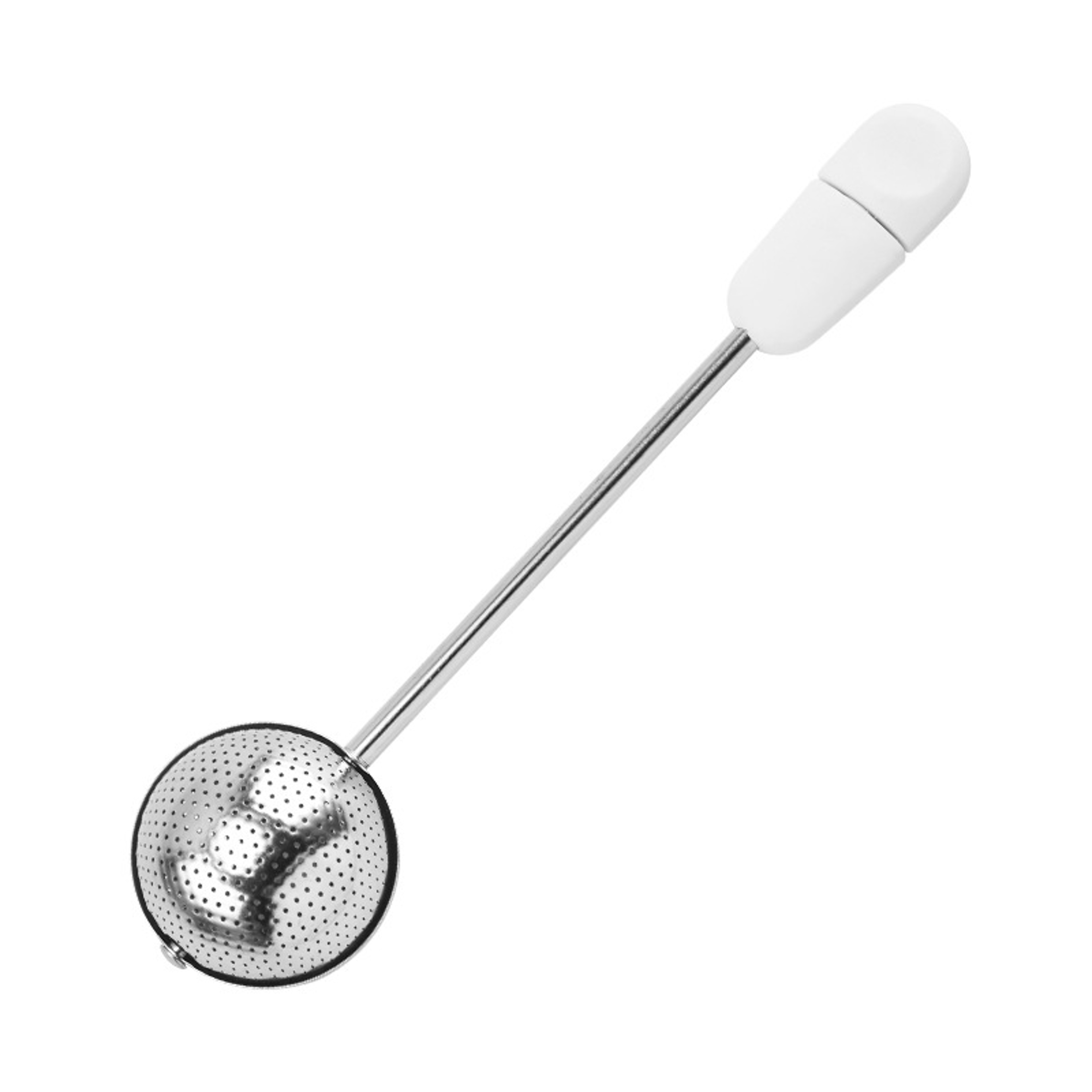 Rotating Stainless Steel Tea Infuser Ball For Loose Leaf Tea With Chain Hook 5