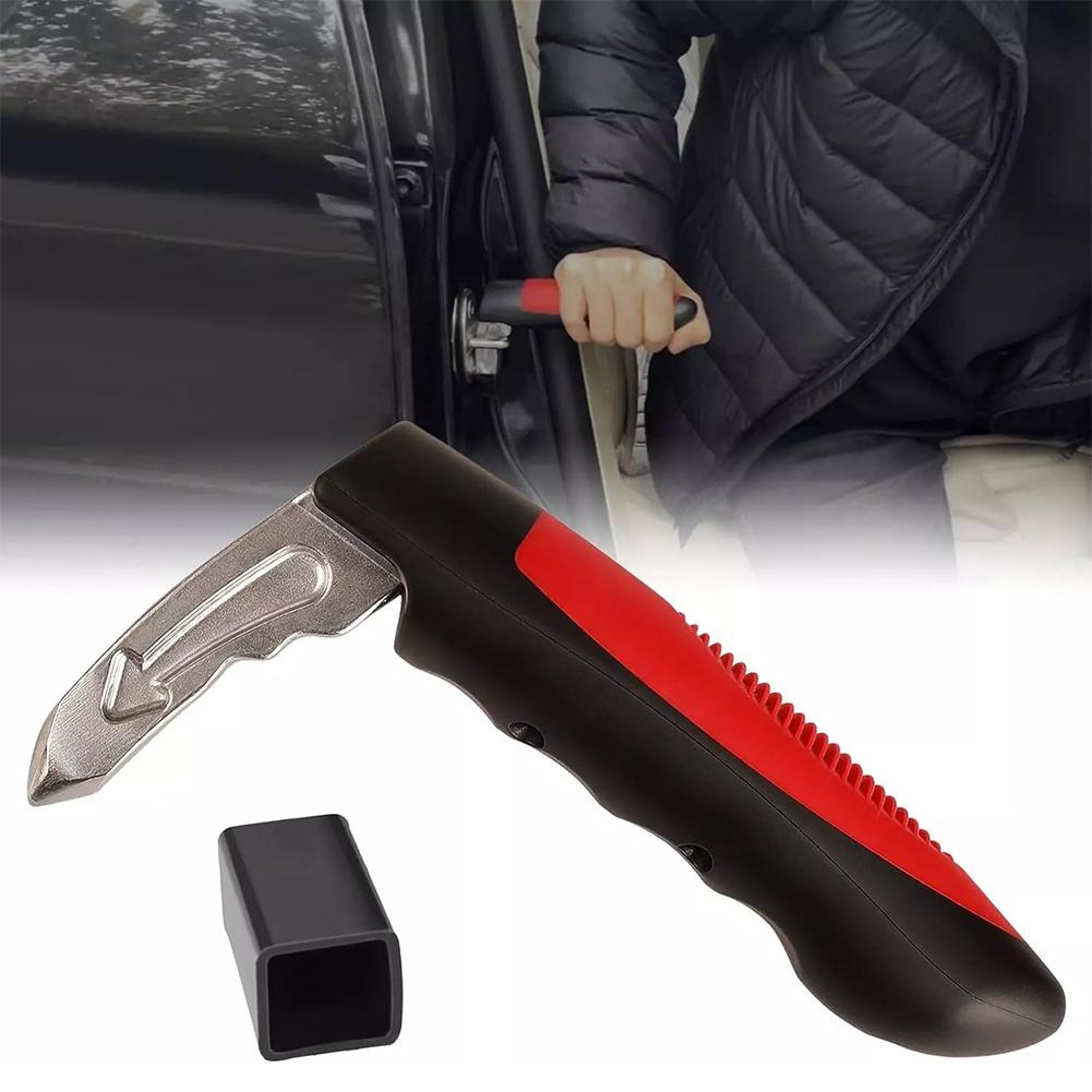 Portable Car Assist Handle for Seniors Auto Cane Vehicle Support Grab Bar – view 5