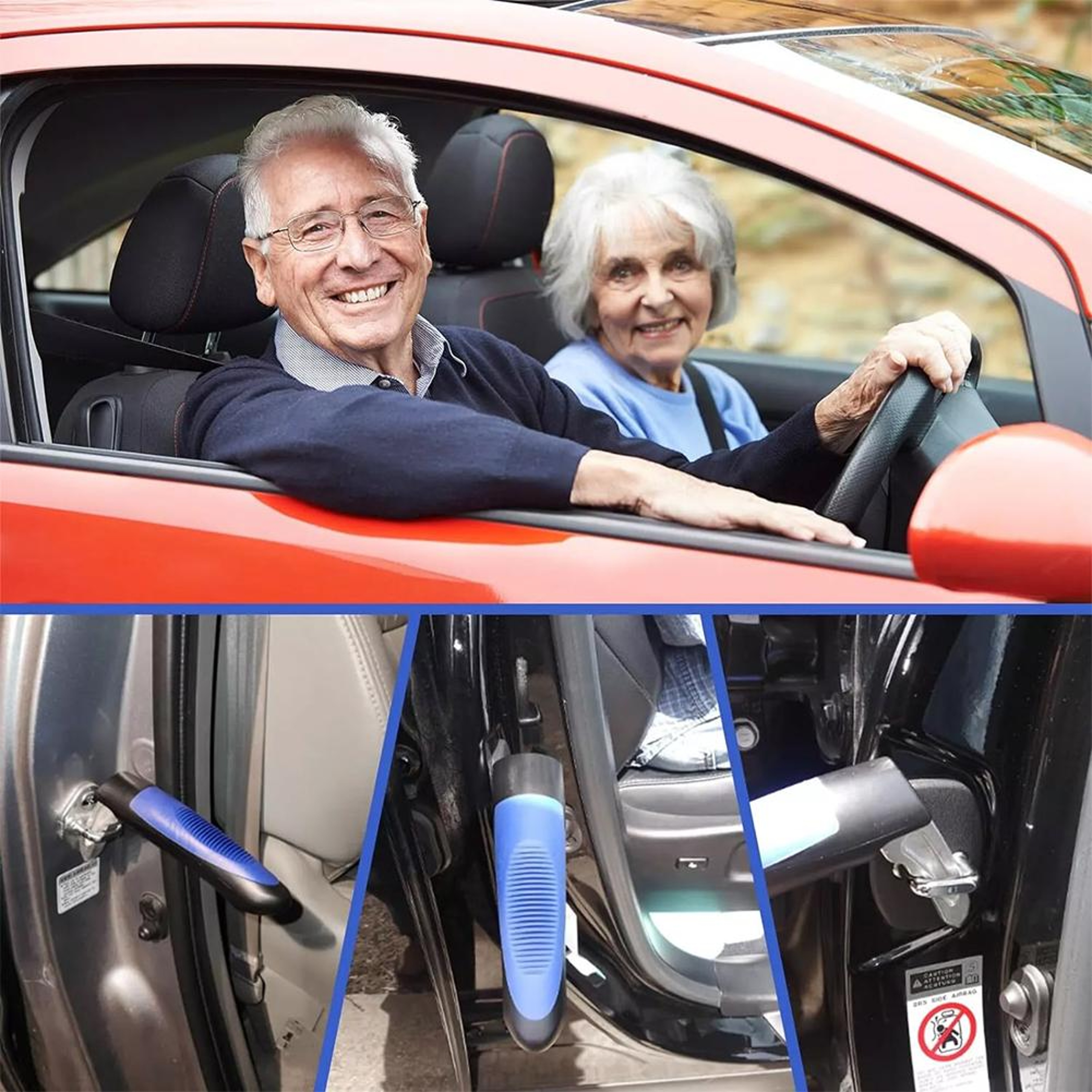 Portable Car Assist Handle for Seniors Auto Cane Vehicle Support Grab Bar – view 6