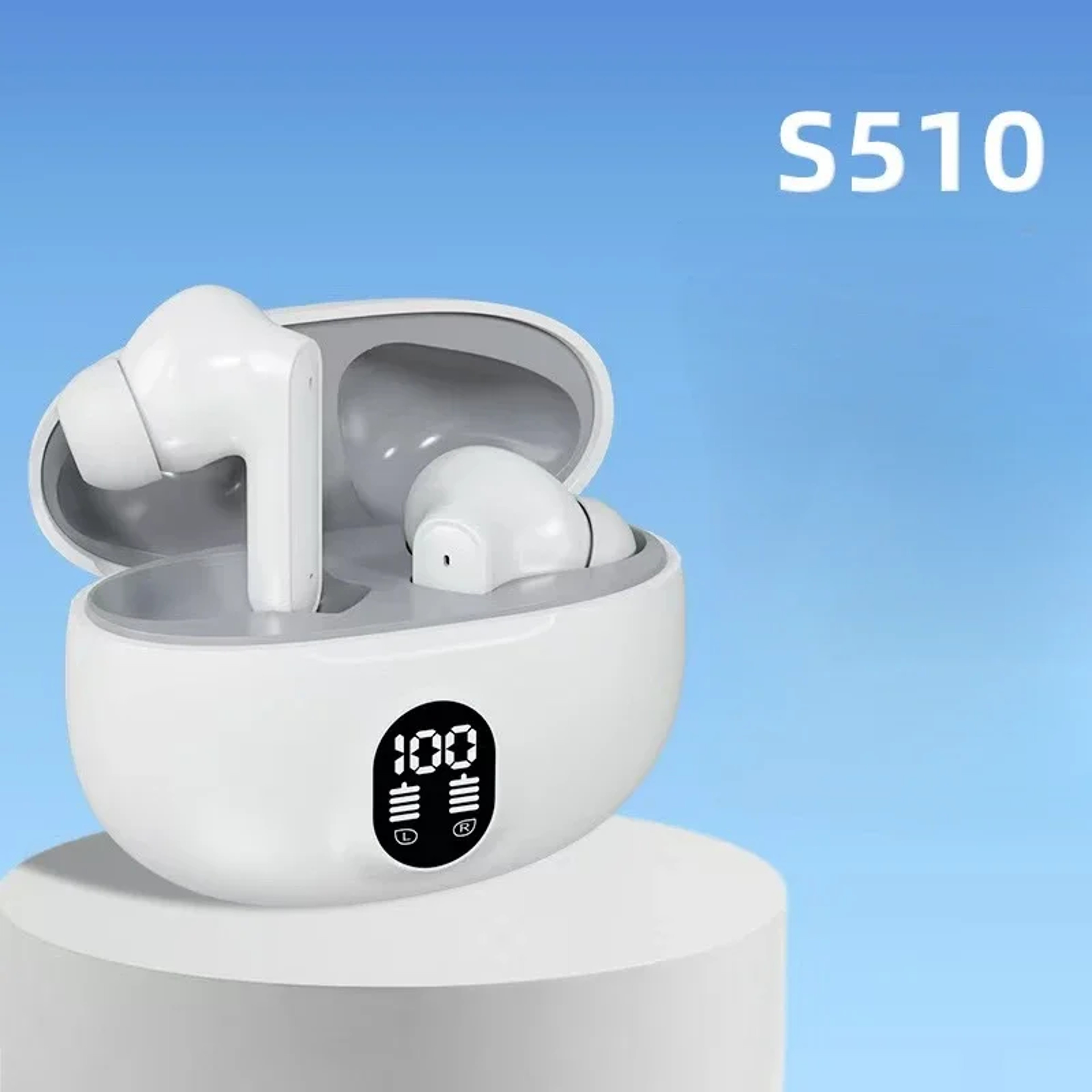 TWS Bluetooth Wireless Earbuds with LED Display Case and Touch Control – view 9