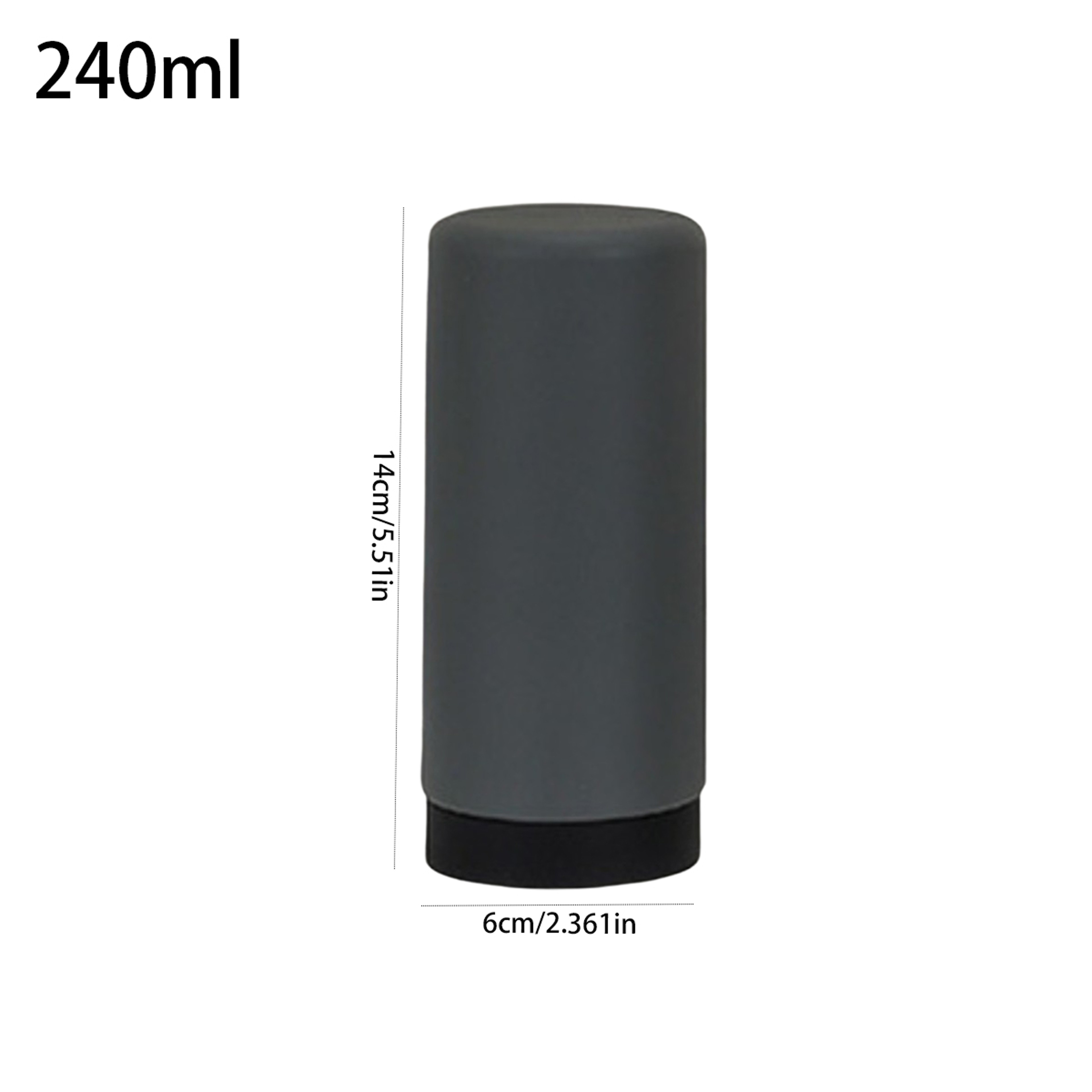 Refillable Silicone Soap Dispenser Squeeze Bottle for Kitchen Sink and Travel – view 6