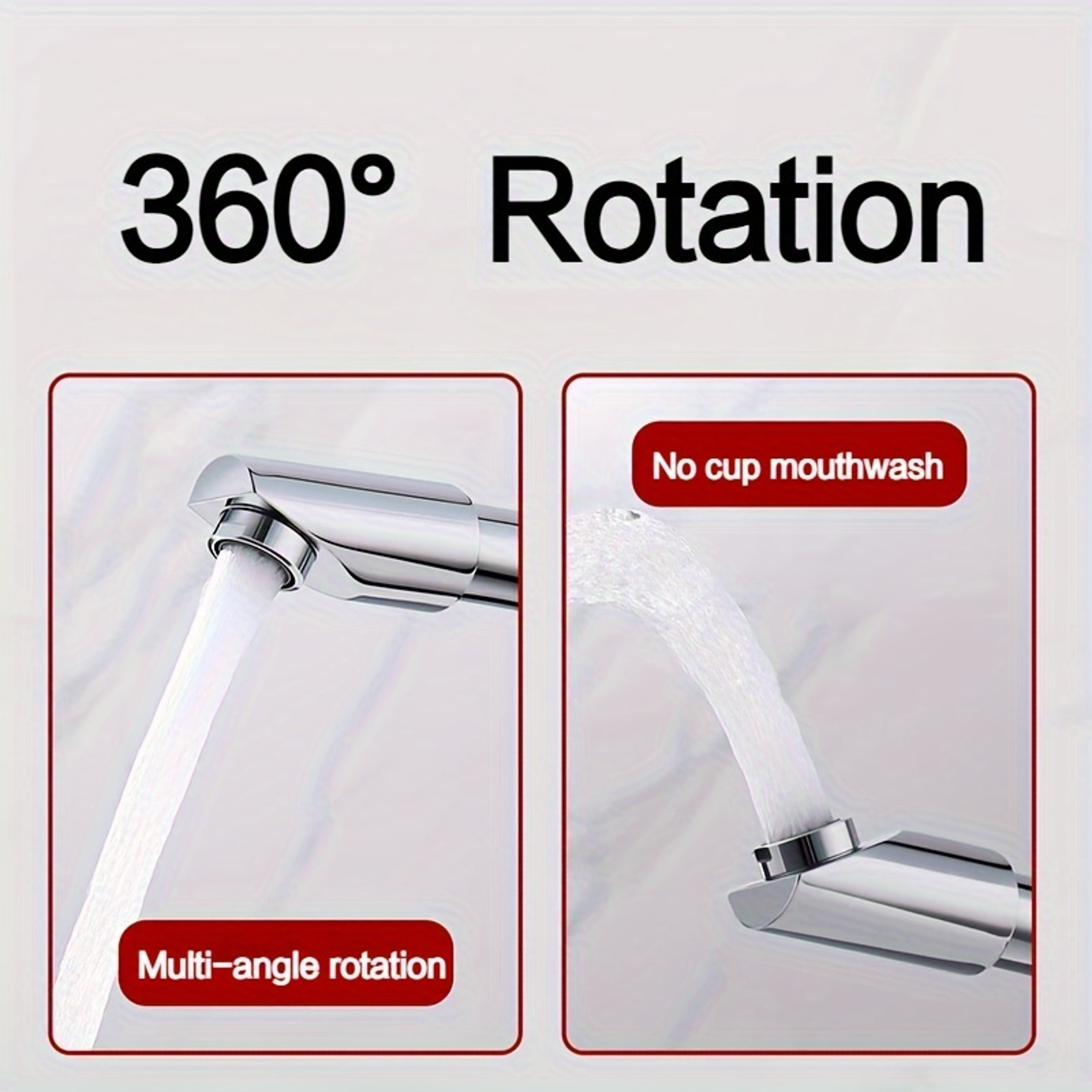 Modern Bathroom Sink Faucet Hot and Cold Basin Mixer Tap – view 4