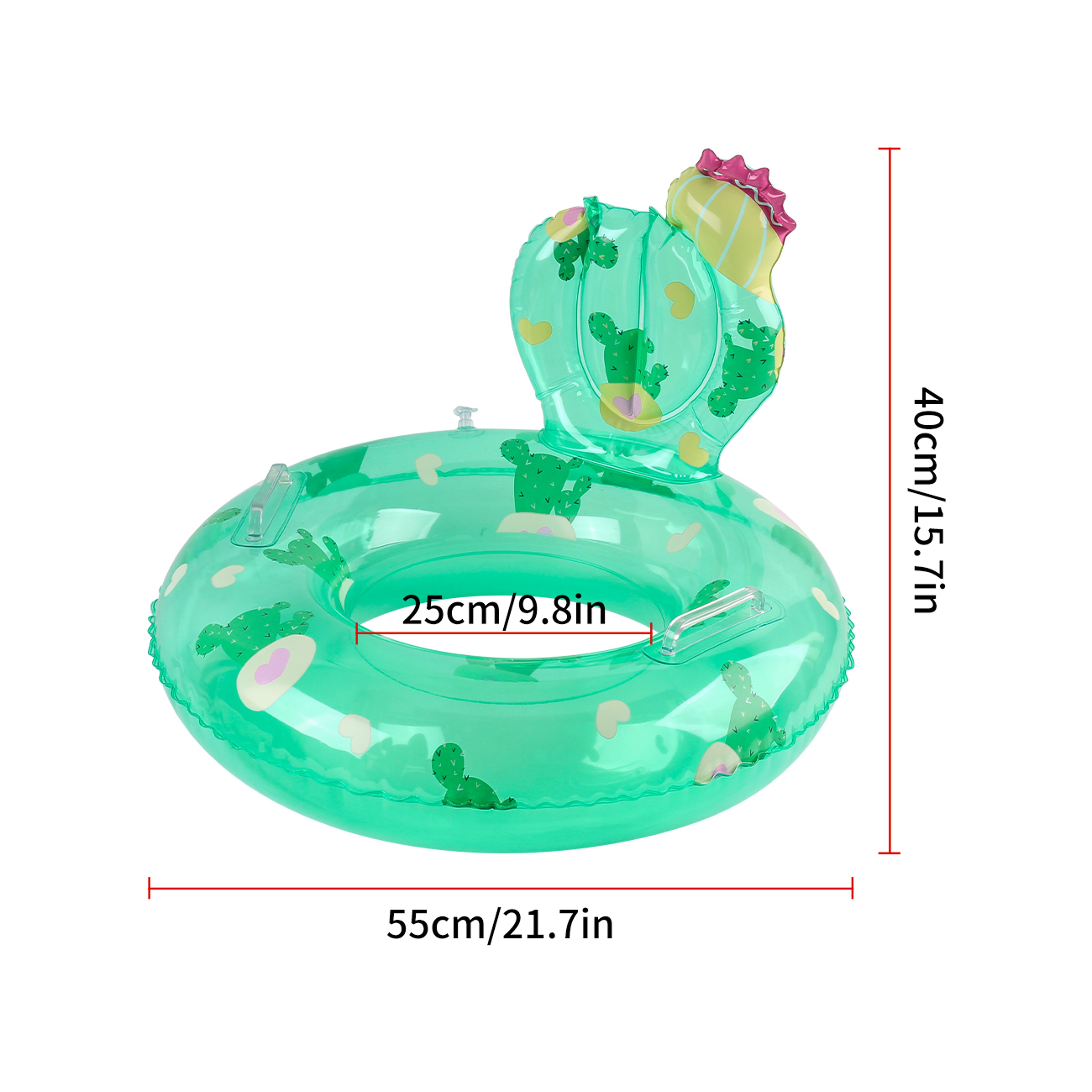 Fruit Pool Float for Adults with Handles Thick Inflatable Swim Ring for Summer Pool Parties – view 6