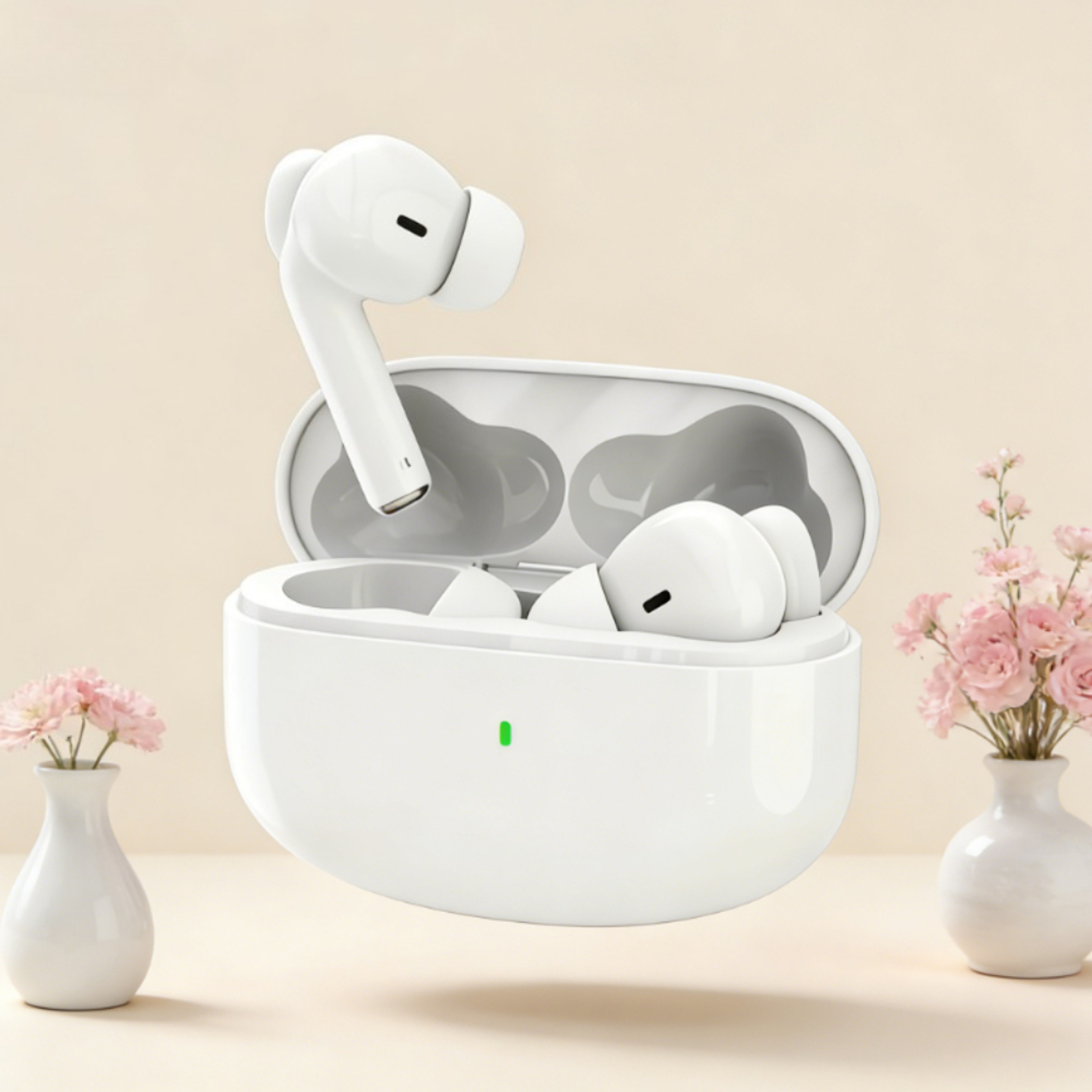 Noise Cancelling Wireless Bluetooth Earbuds with Mic for Smartphones – view 1
