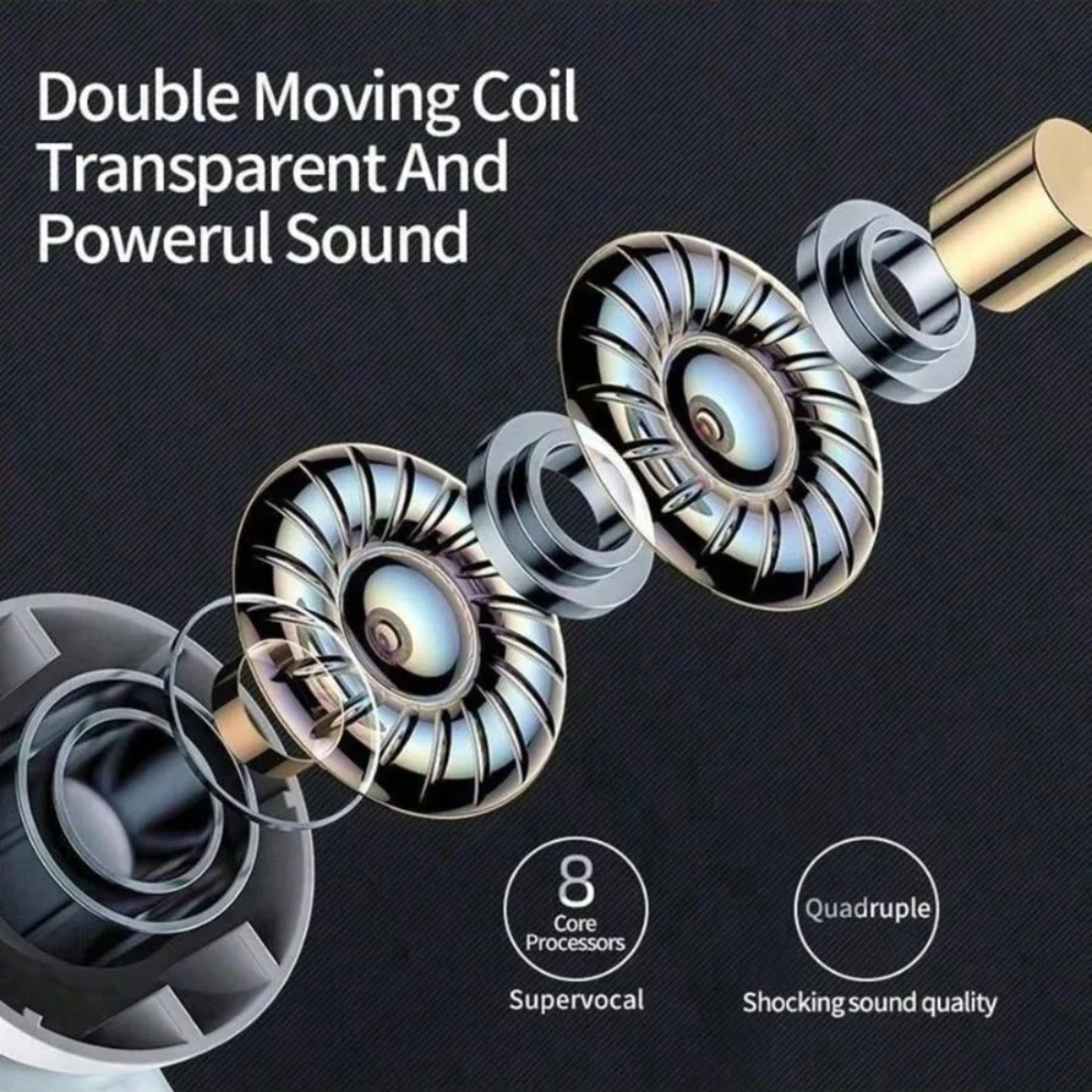 HiFi Wireless Bluetooth Earbuds with Low Latency & Noise Reduction – view 6