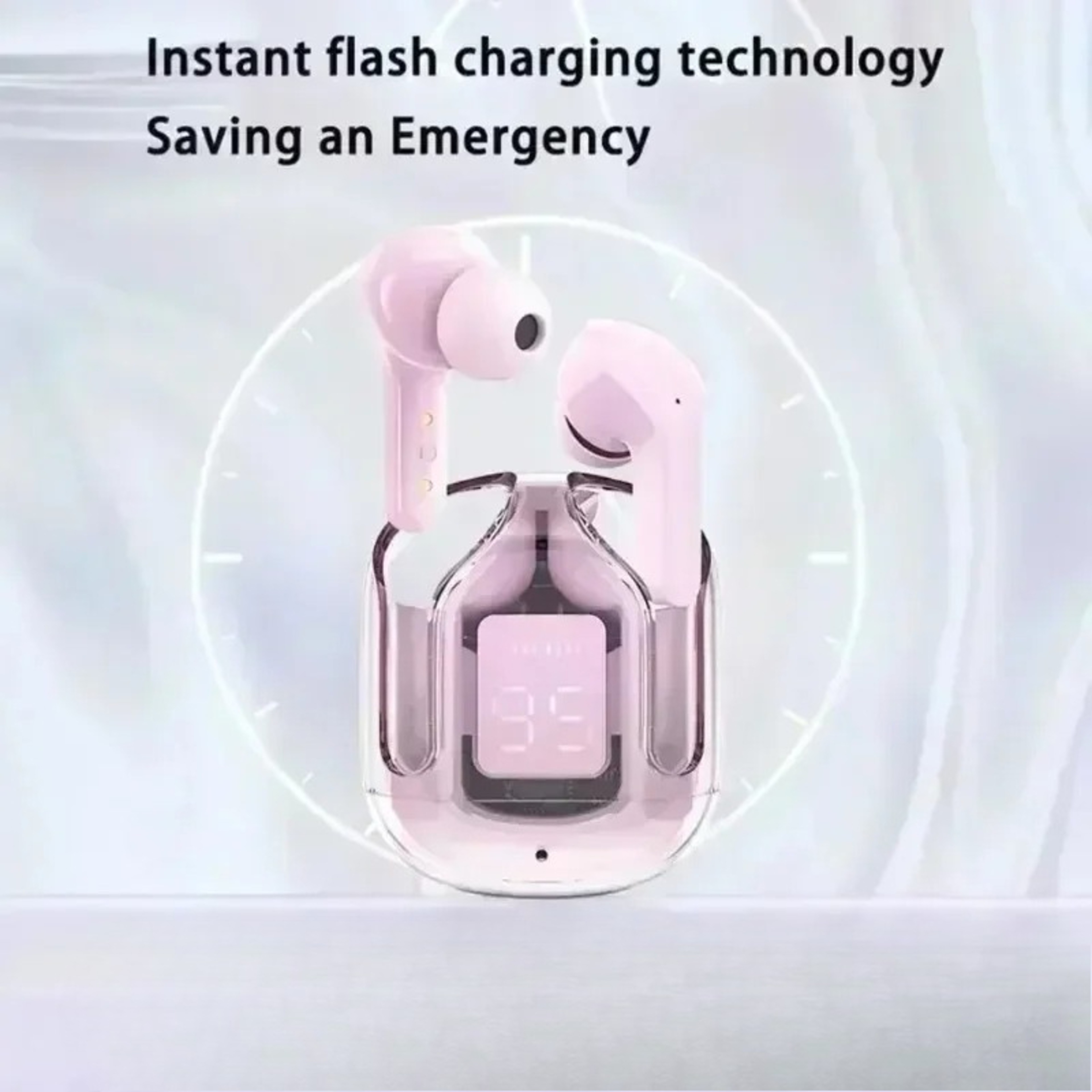 TWS Wireless Earbuds Bluetooth Headset For Gaming Running 3