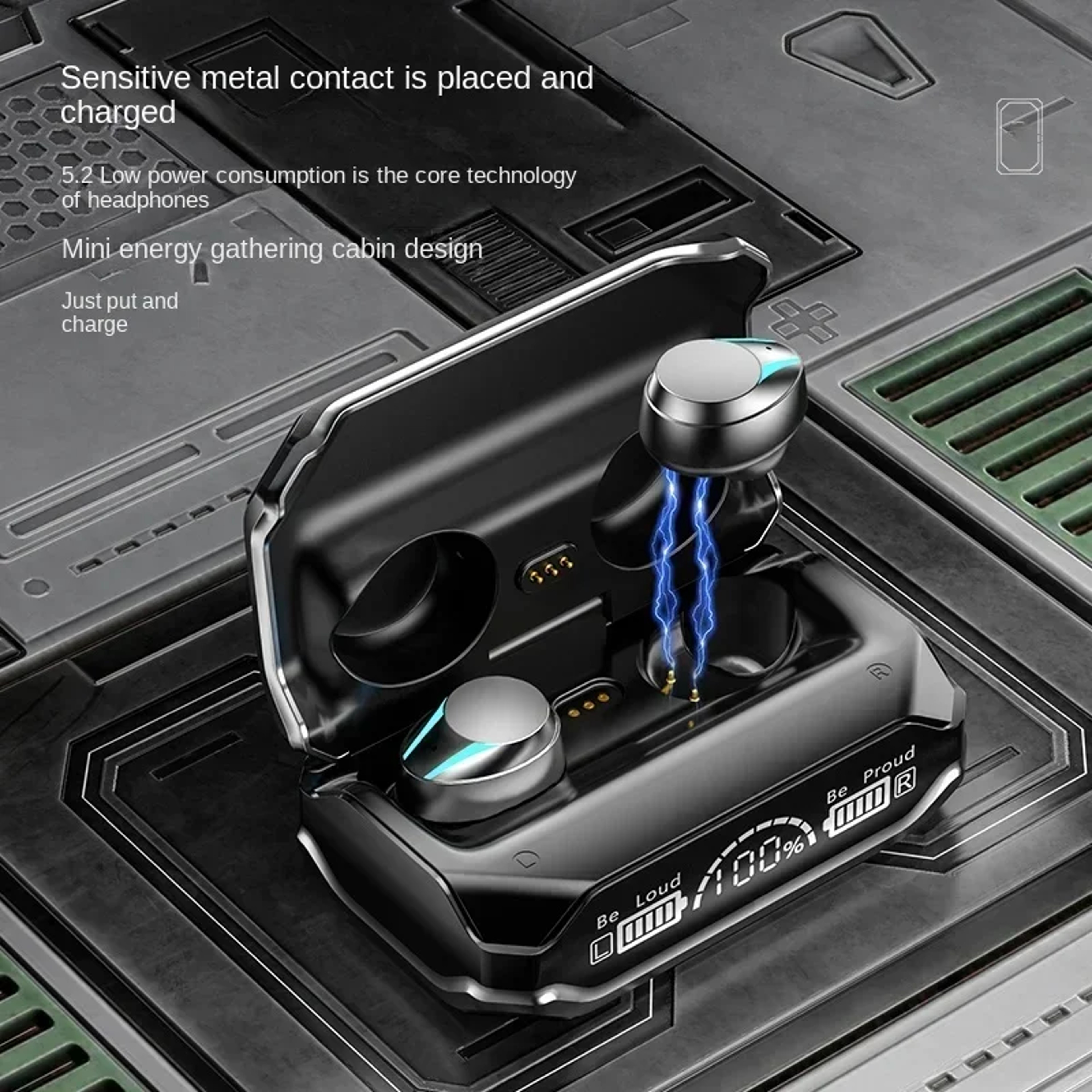 TWS Wireless Bluetooth Earphones with Noise Reduction and Waterproof Design – view 5