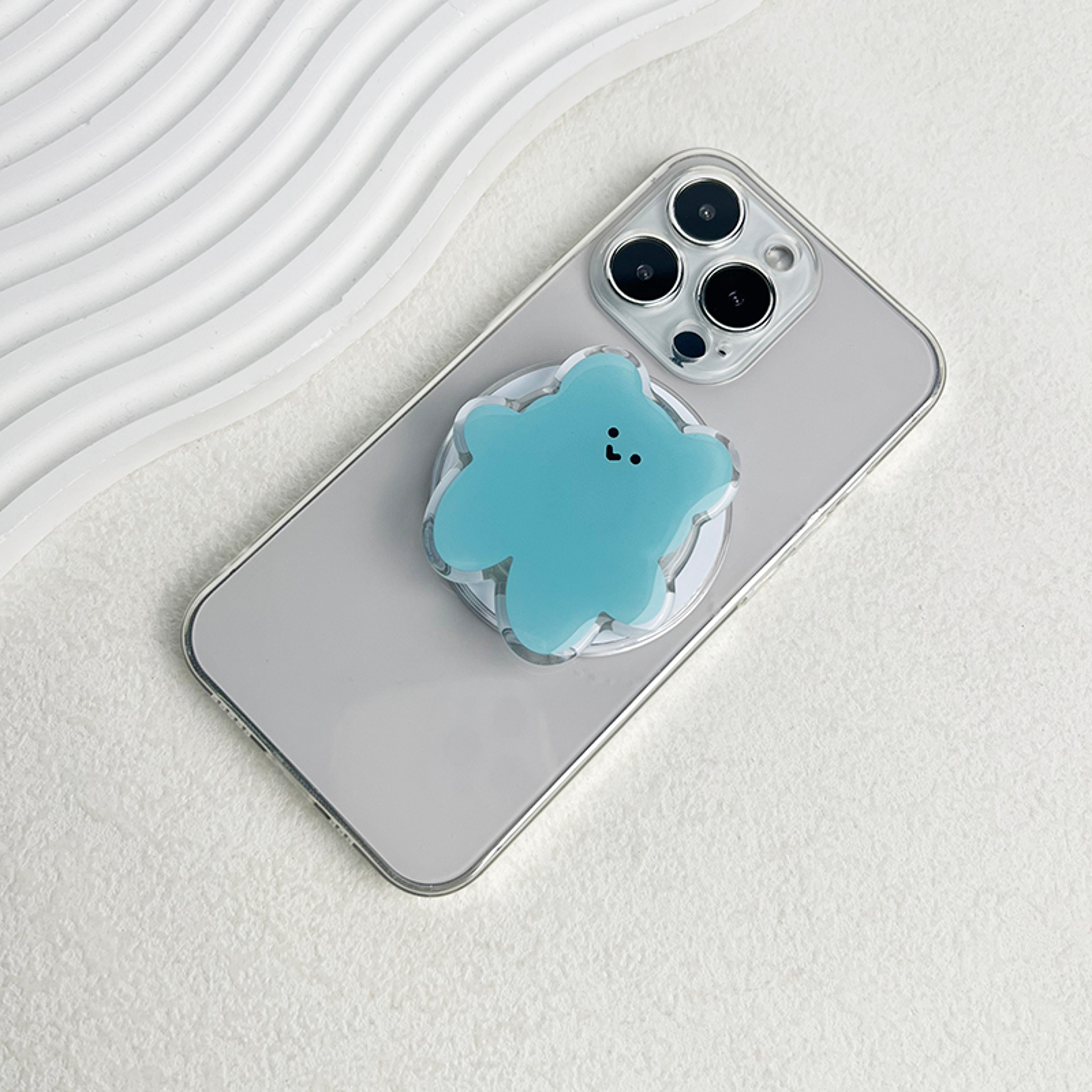Cartoon Bear MagSafe Phone Grip Folding Magnetic Ring Holder – view 8