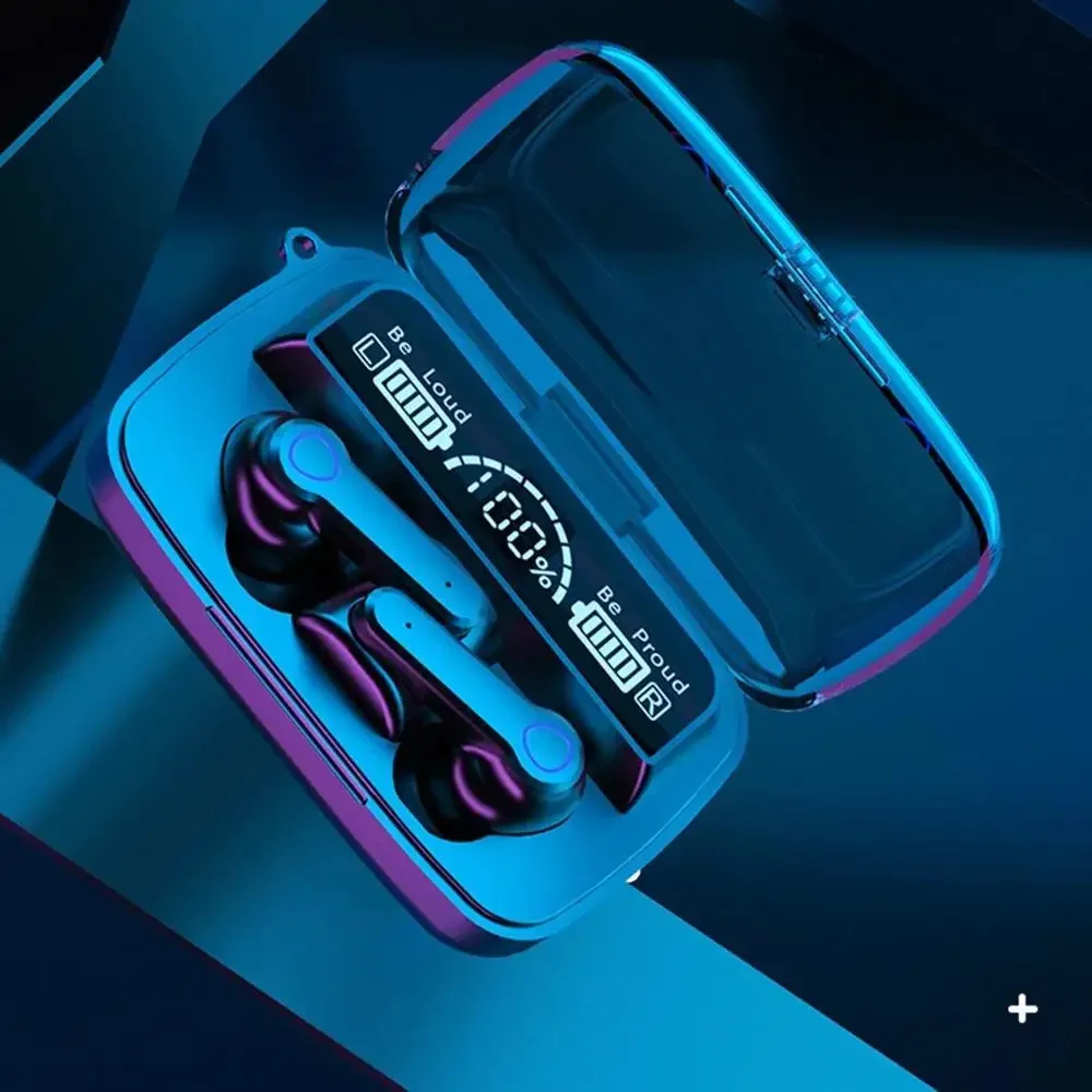 LED Display Wireless Earbuds Bluetooth Headset for Sports and Everyday Listening – view 2