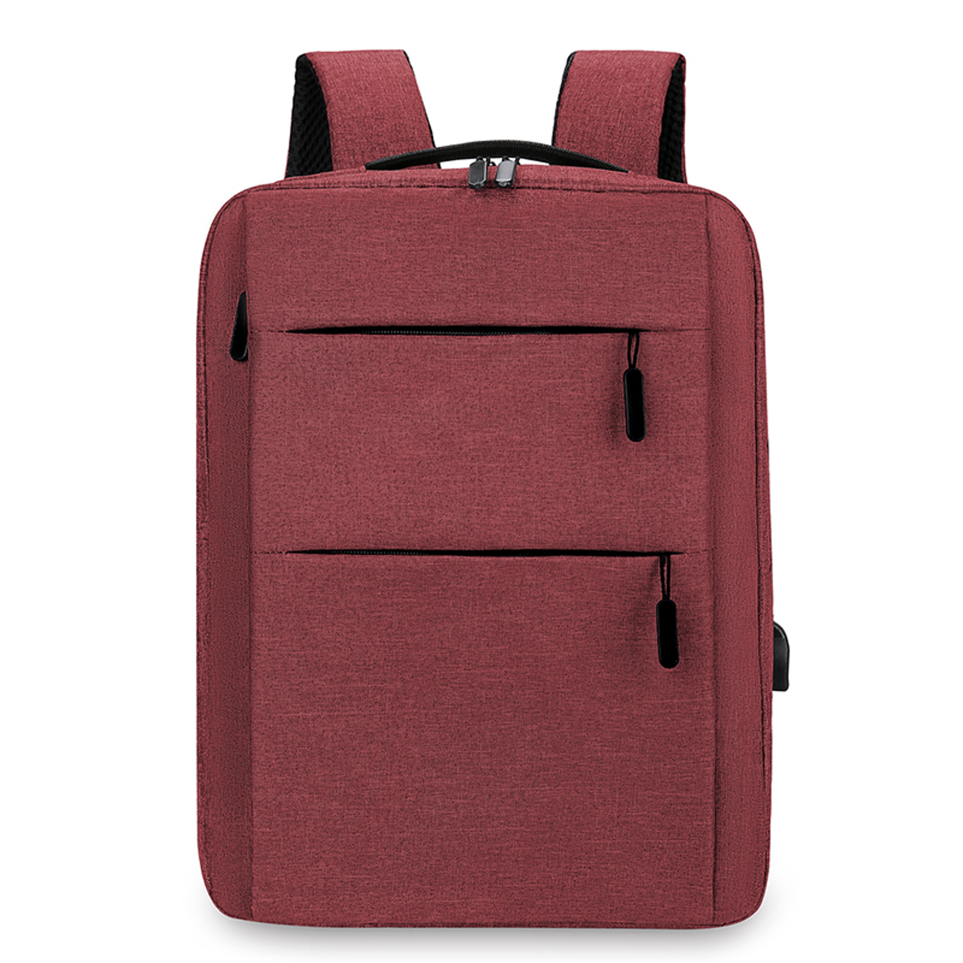 Multi Layer Zippered Laptop Backpack Durable Business Friendly Backpack for Work and Travel – view 8