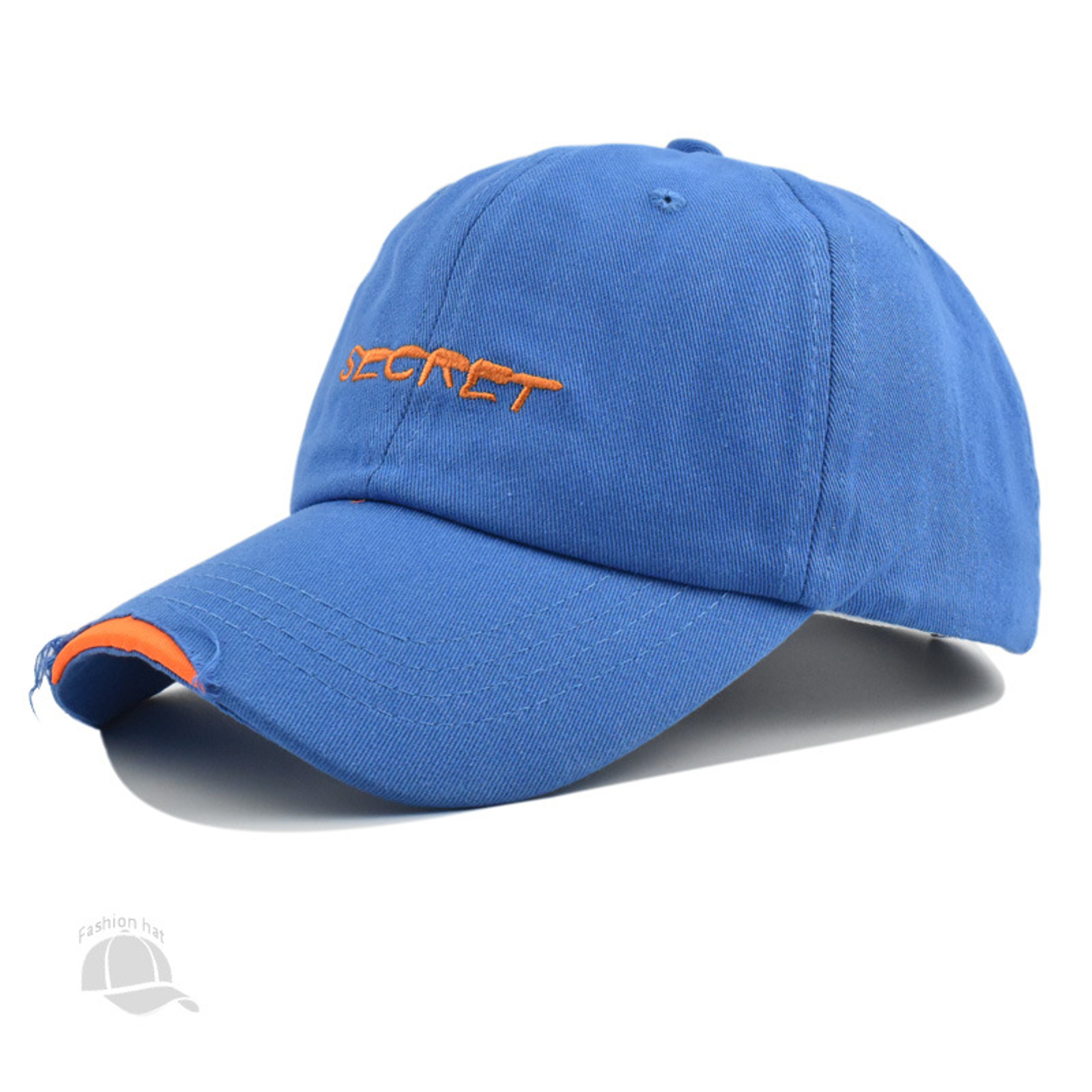 Adjustable Unisex Baseball Cap With Embroidered Letters Soft Top  Face Slimming 5