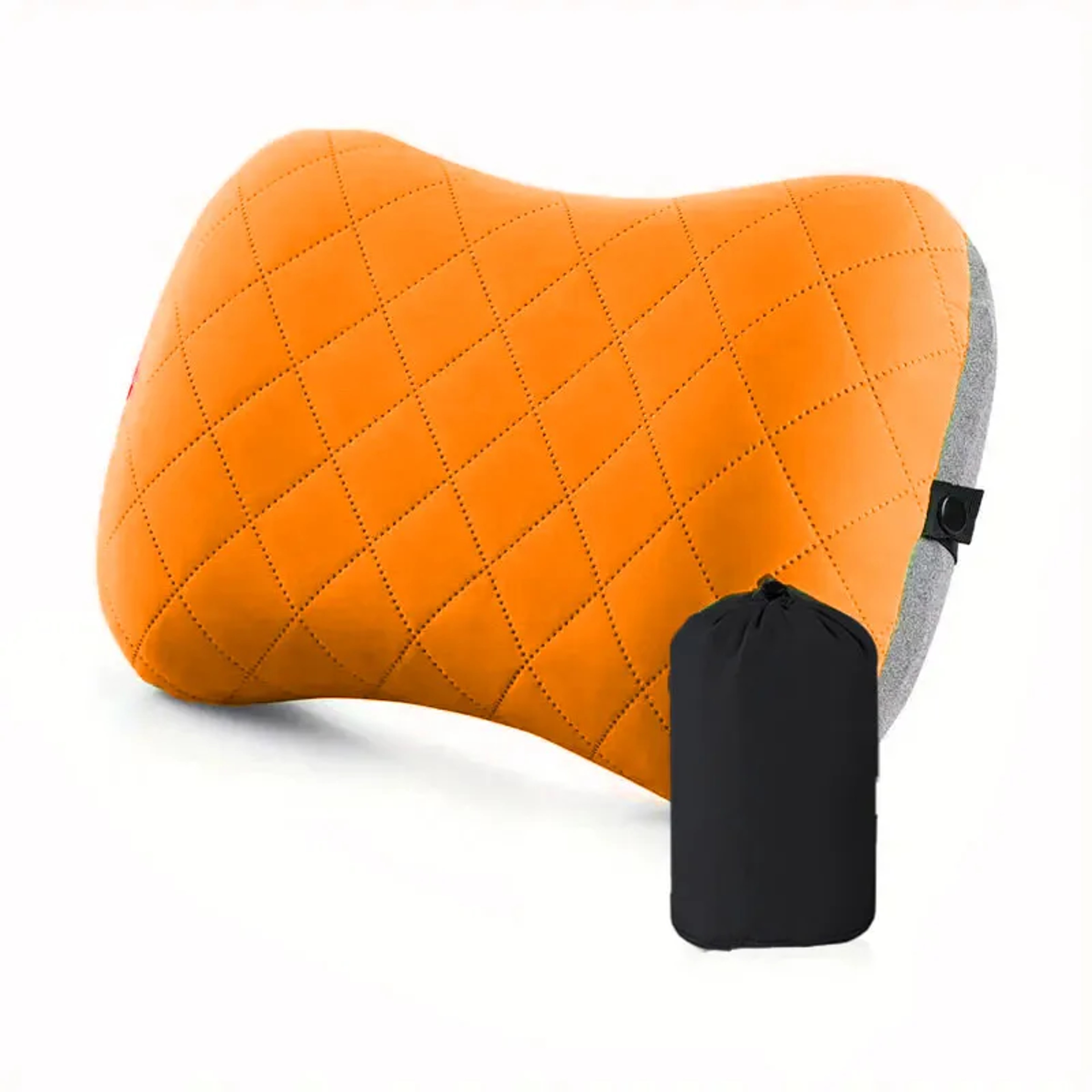 Ultralight Inflatable Neck  Lumbar Support Pillow Portable Washable Cover Travel Pillow 5