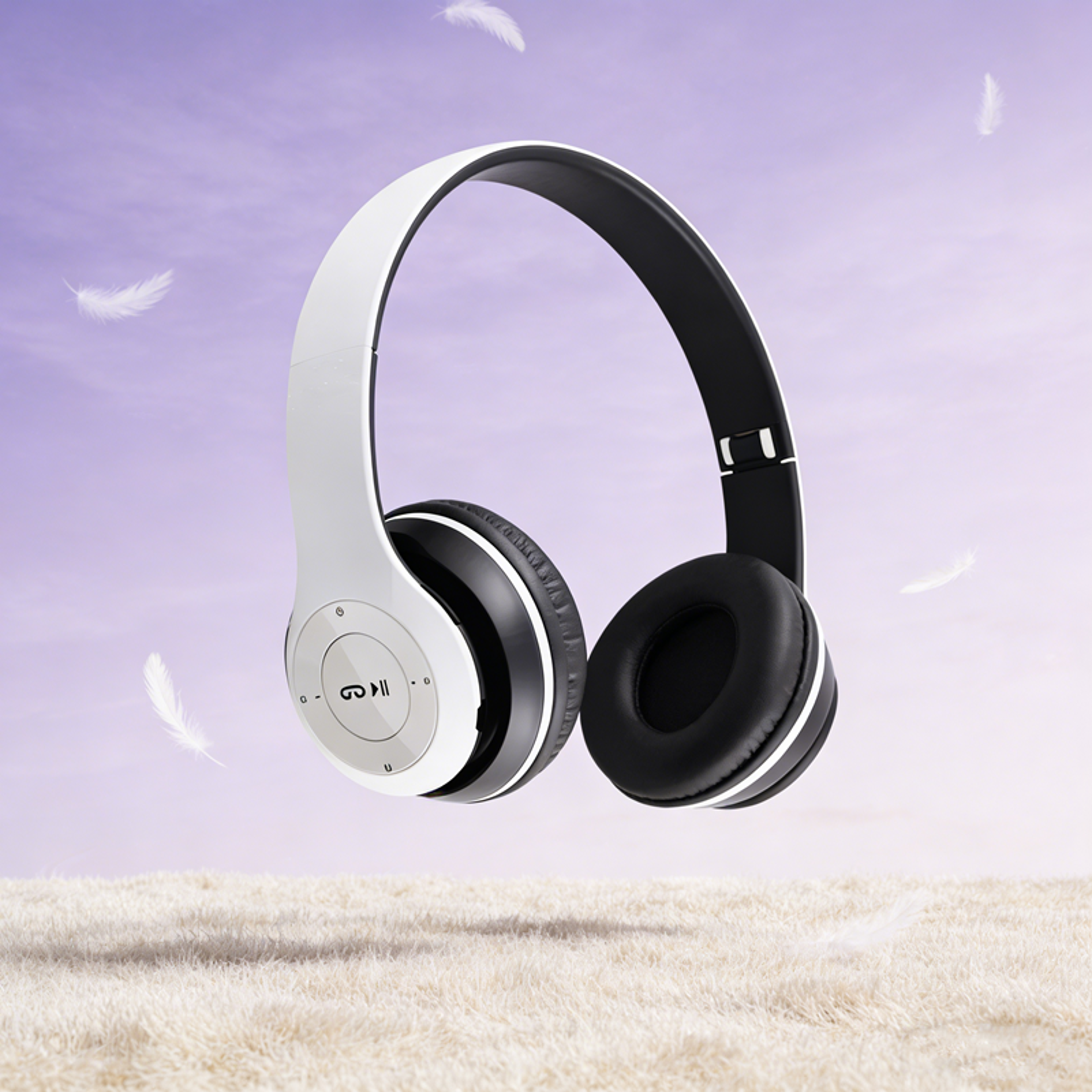 Foldable Wireless Bluetooth Headphones with Mic & Volume Control – view 1