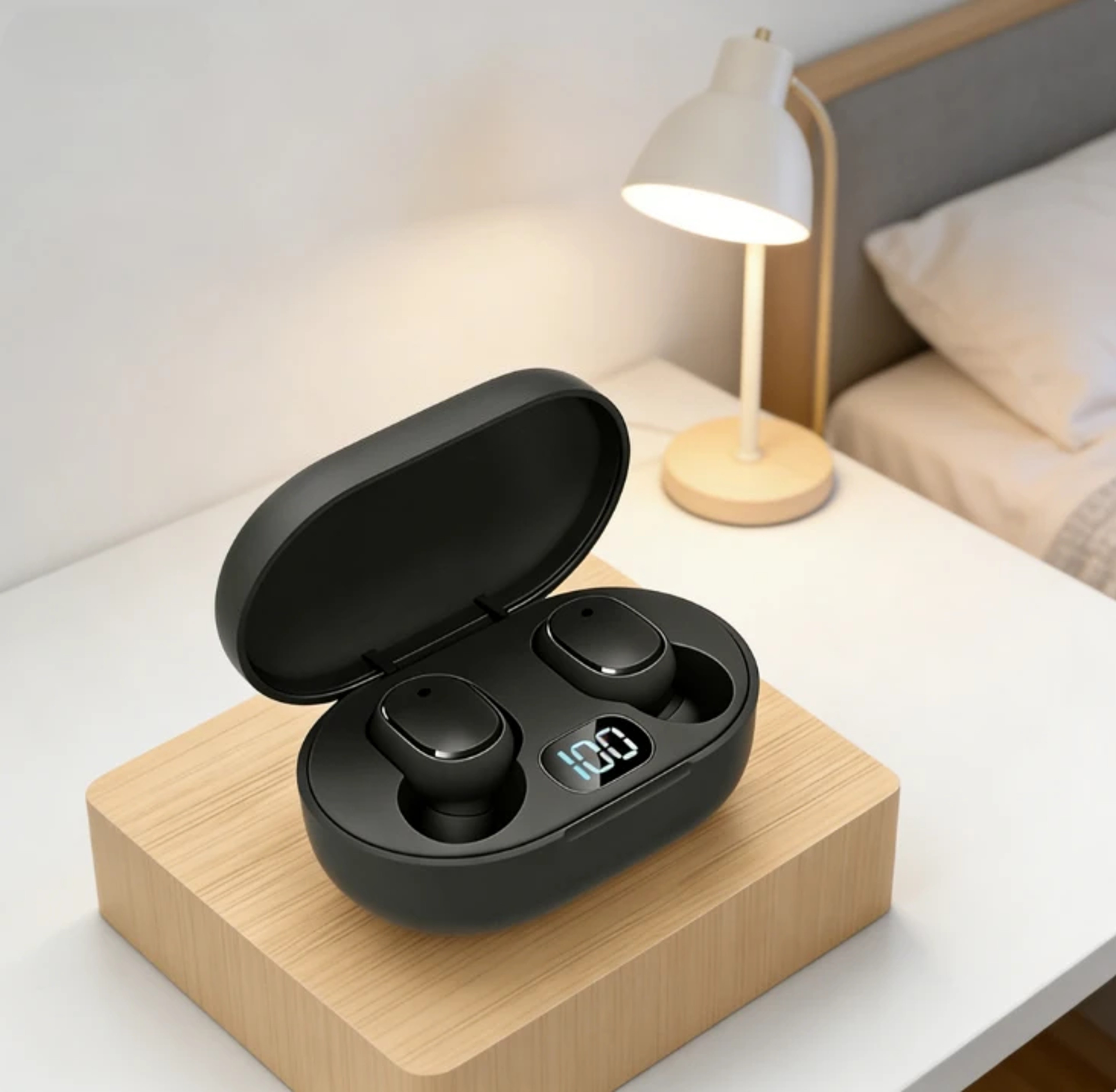 Premium True Wireless Bluetooth Earbuds With Noise Cancellation  Mic Long Playtime Universal Smartp 0