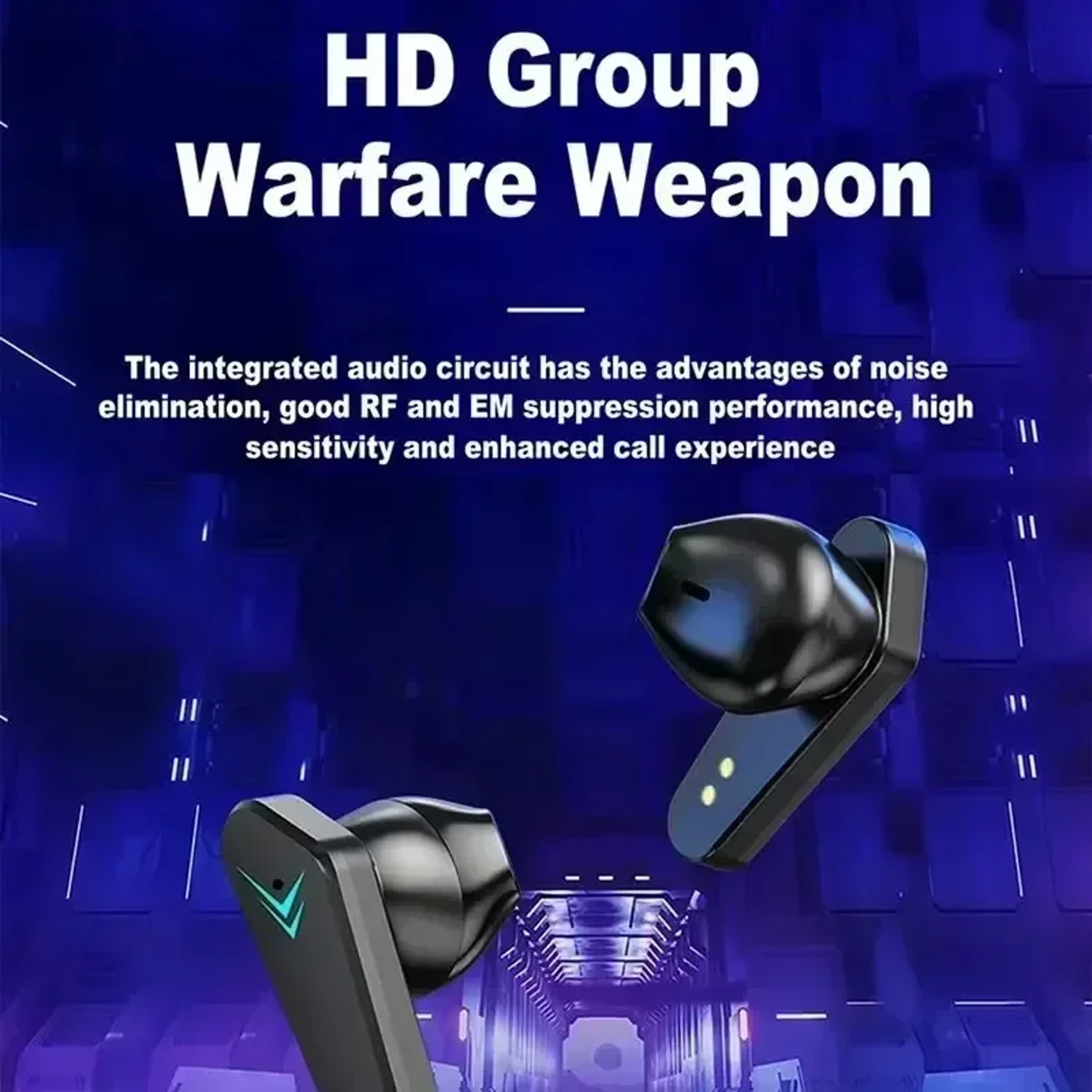 Wireless Gaming Headset with Mic TWS Bluetooth Earbuds – view 4