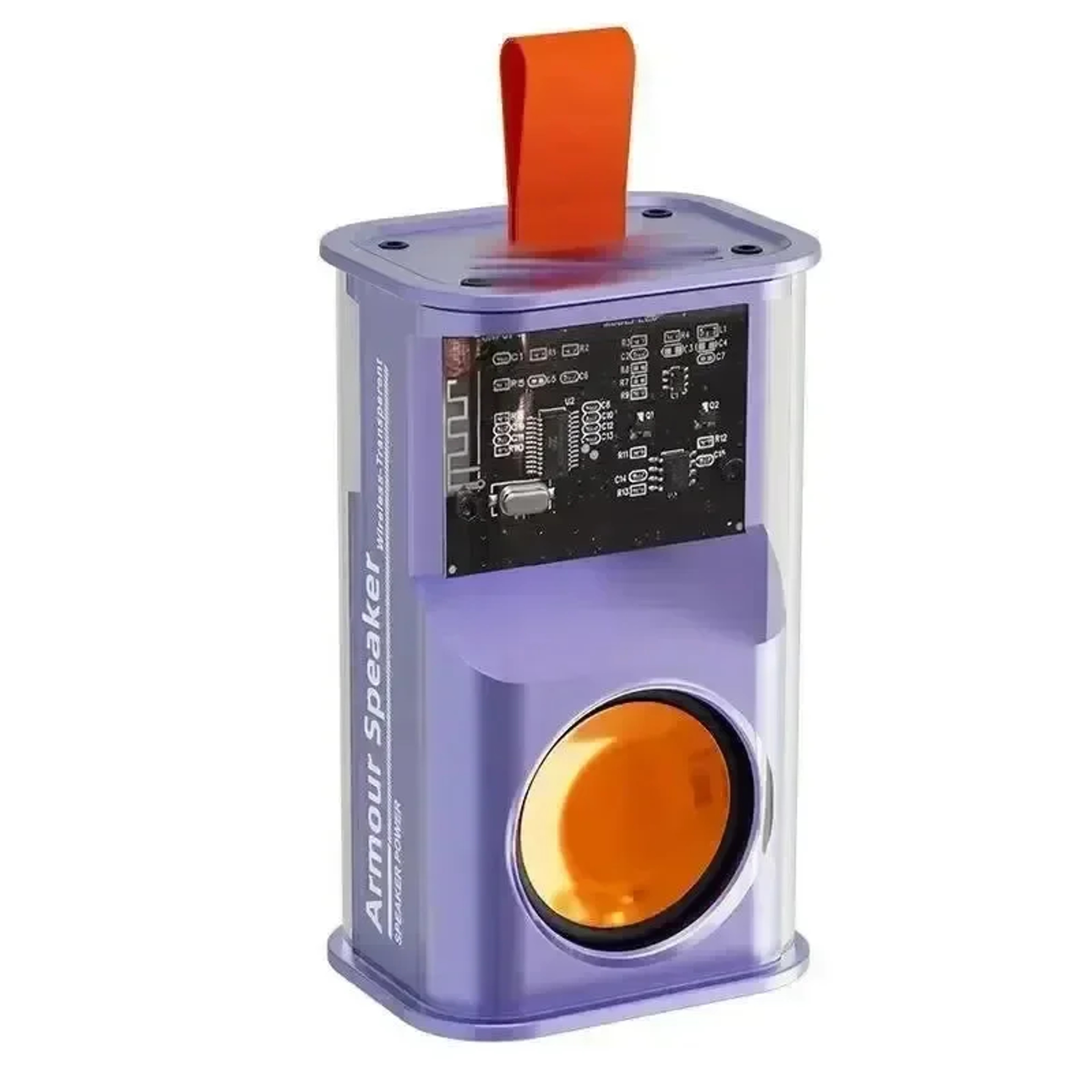 Cyberpunk Transparent Mecha Wireless Bluetooth Speaker – view 7