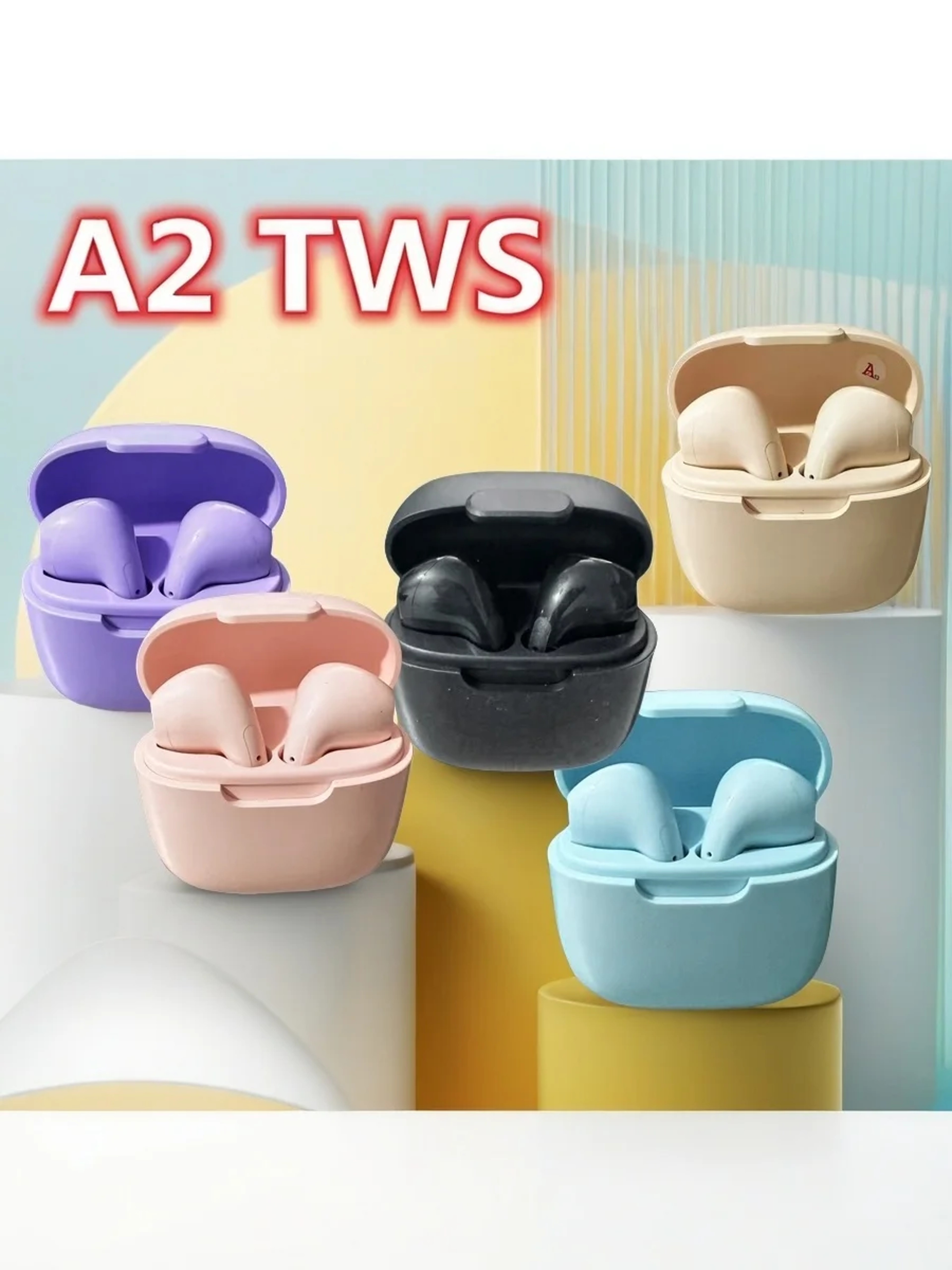 Wireless Bluetooth Earbuds Macaron Low Latency Gaming Headset with Ultra Long Battery Life – view 3